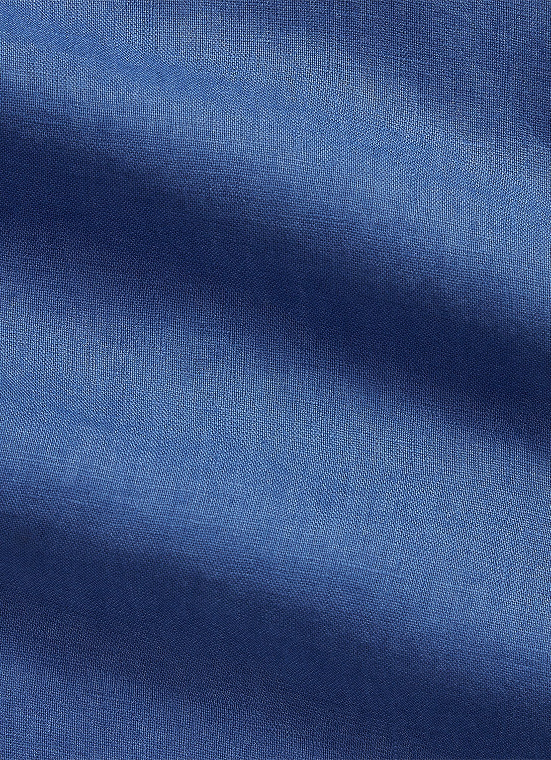 Ralph Lauren Classic fit overhemd van linnen met borstzak - detail 6 dusty azure-31rh