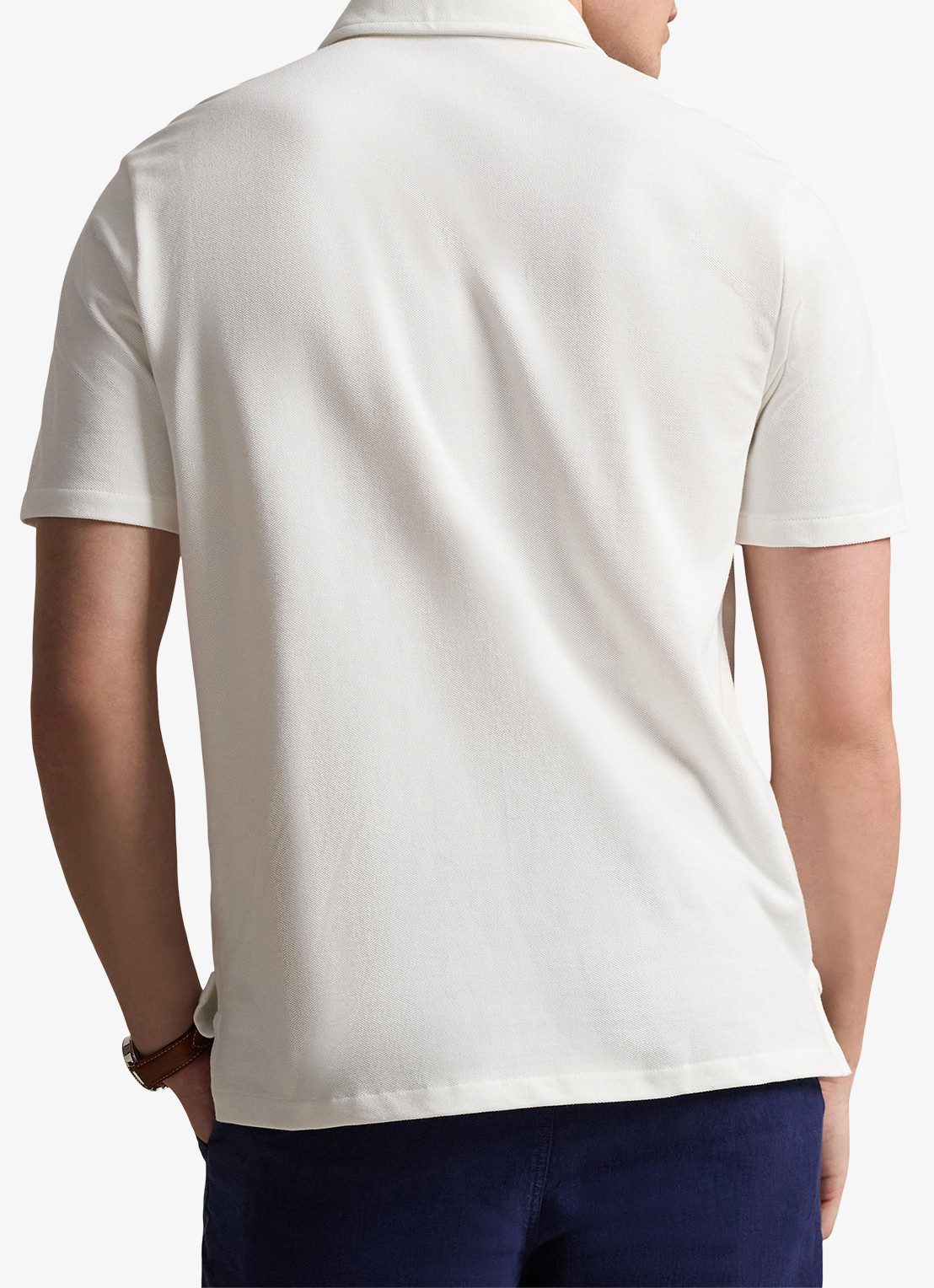 Ralph Lauren Classic fit polo met embleem - achterkant 5 white / wit