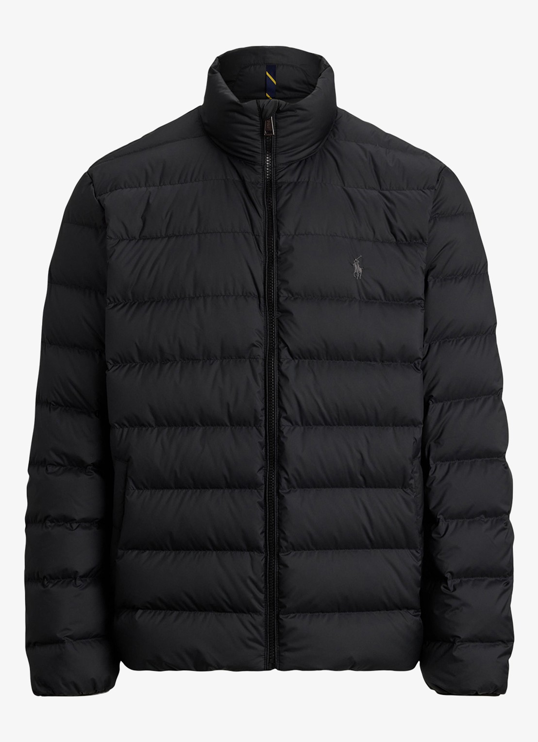 Ralph Lauren Colden gewatteerd jack met donsvulling en steekzakken - voorkant 6 polo black / zwart