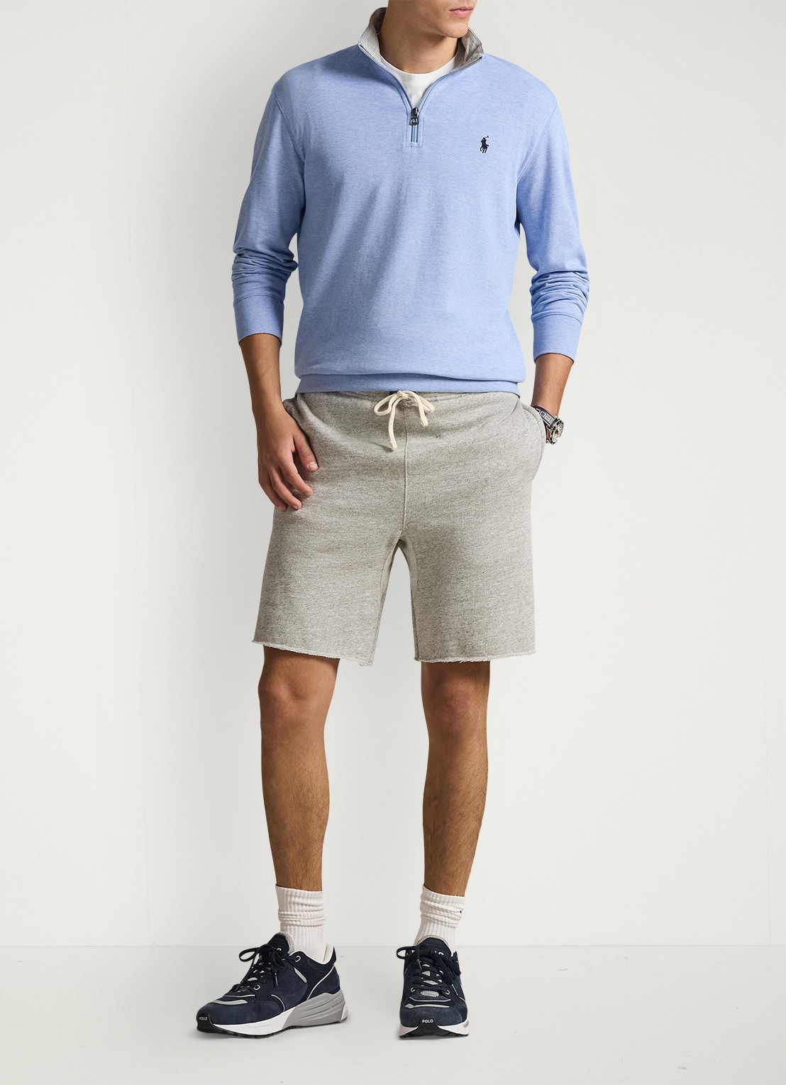 Ralph Lauren Coltrui met halve rits - voorkant 3 isle hearher