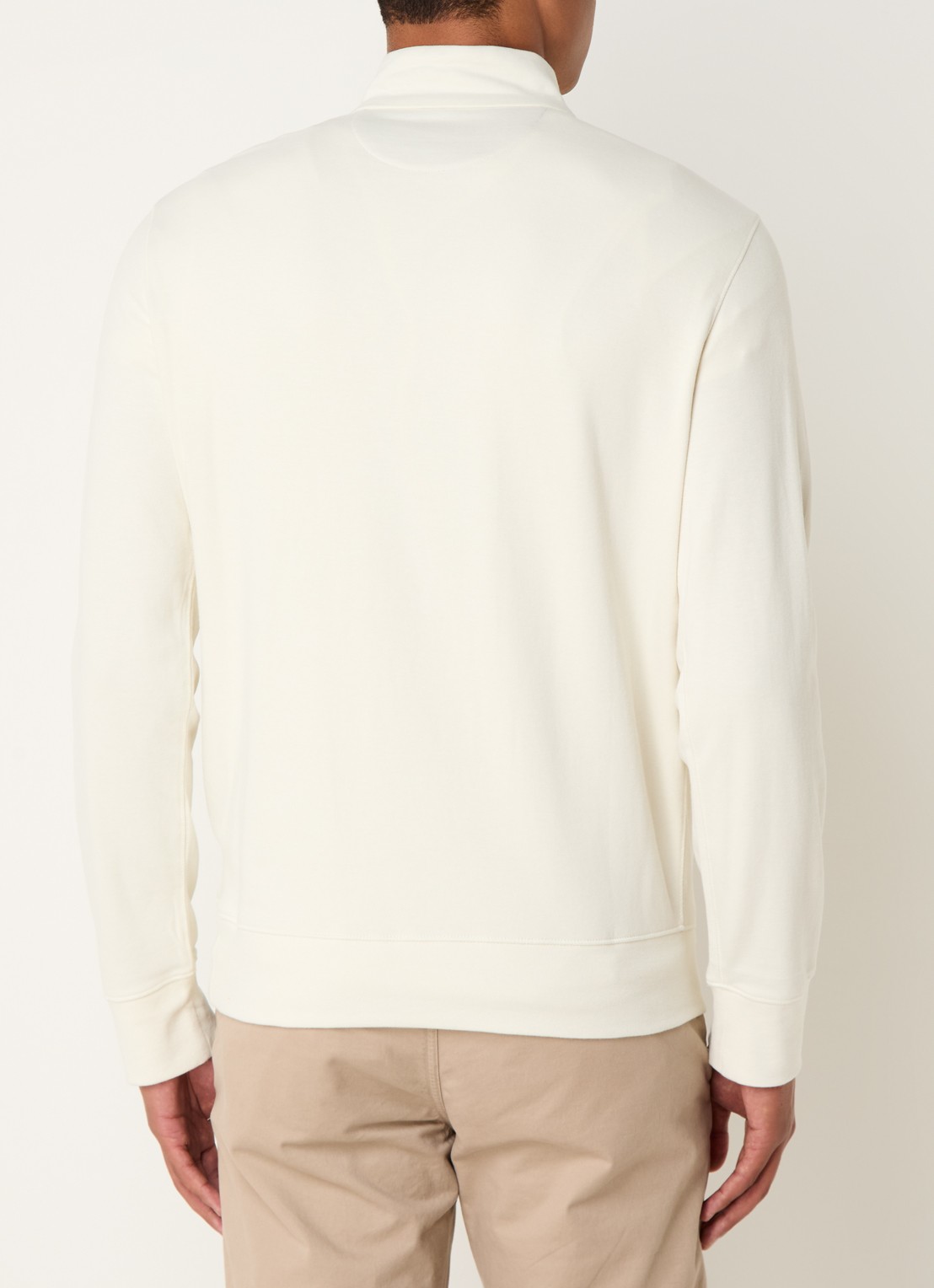 Ralph Lauren Coltrui met halve rits - achterkant 2 parchment cream / creme