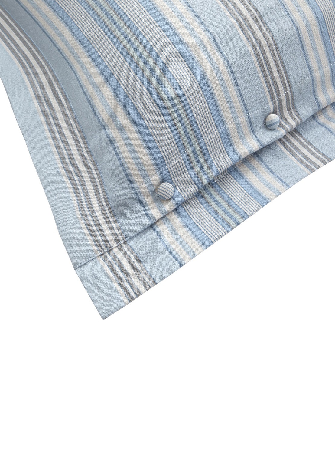 Ralph Lauren Cranbrook kussensloop - detail 3 lichtblauw