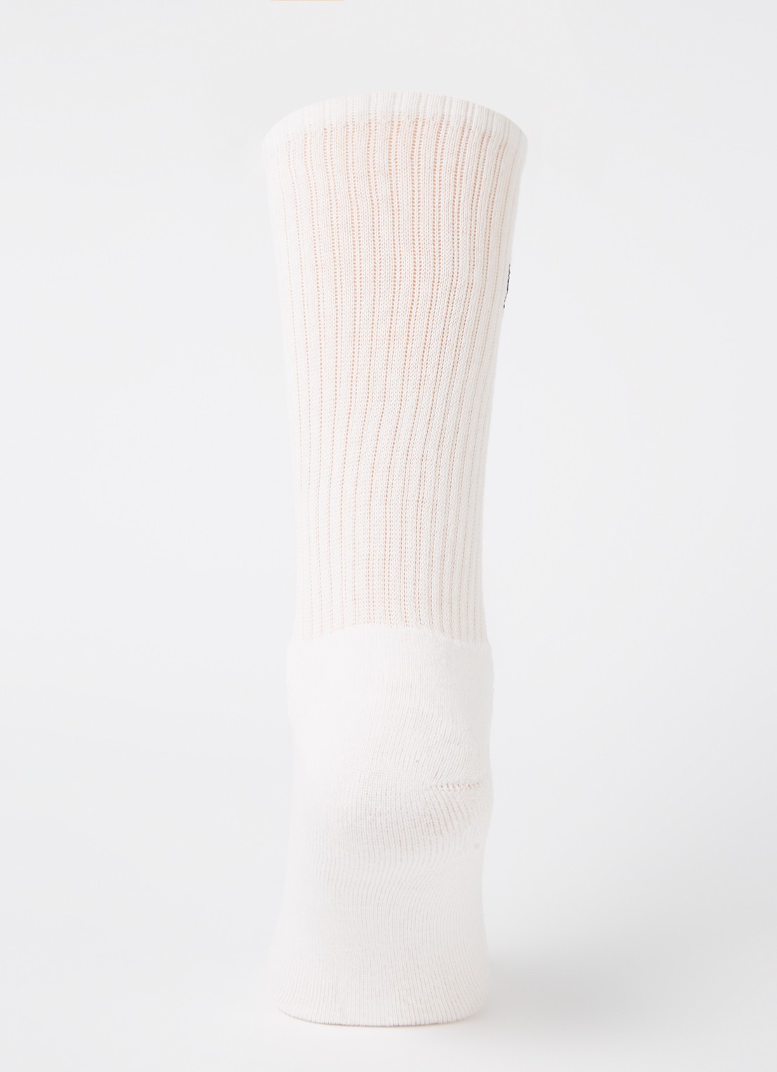 Ralph Lauren Crew sportsokken in uni in 3-pack - voorkant 2 white