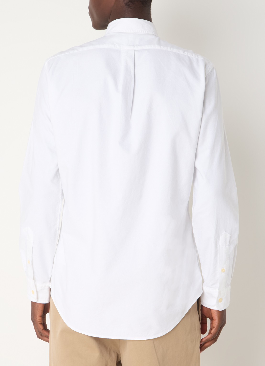 Ralph Lauren Custom fit overhemd met button down-kraag - achterkant 10 white