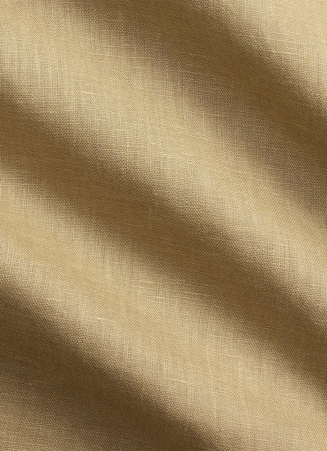 Ralph Lauren Custom Fit overhemd van linnen - detail 4 cafe tan-2x6t