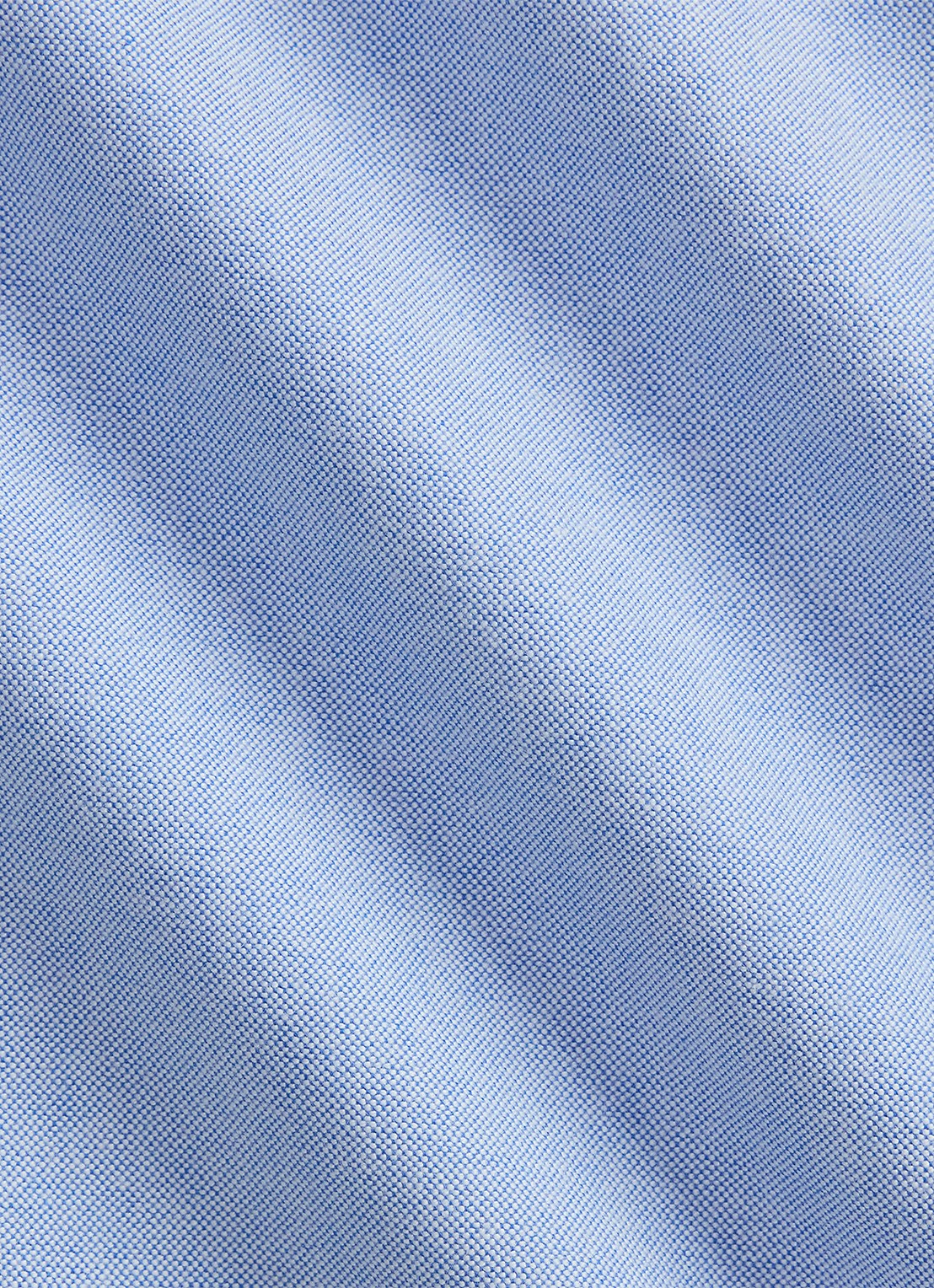 Ralph Lauren Custom fit Oxford overhemd met borduring - detail 4 lichtblauw