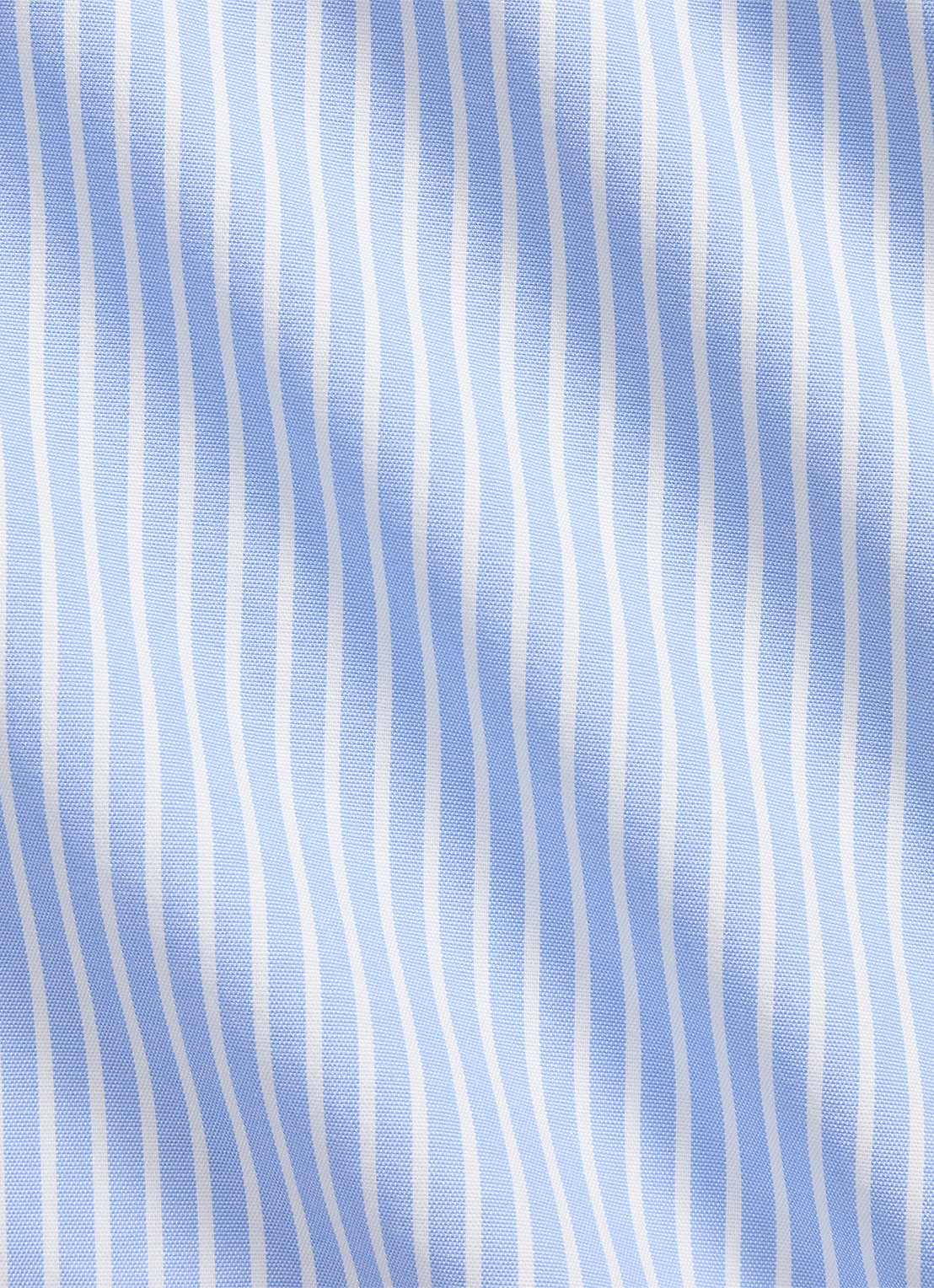 Ralph Lauren Custom fit Oxford overhemd met streepprint - detail 2 7106a blue white / blauw