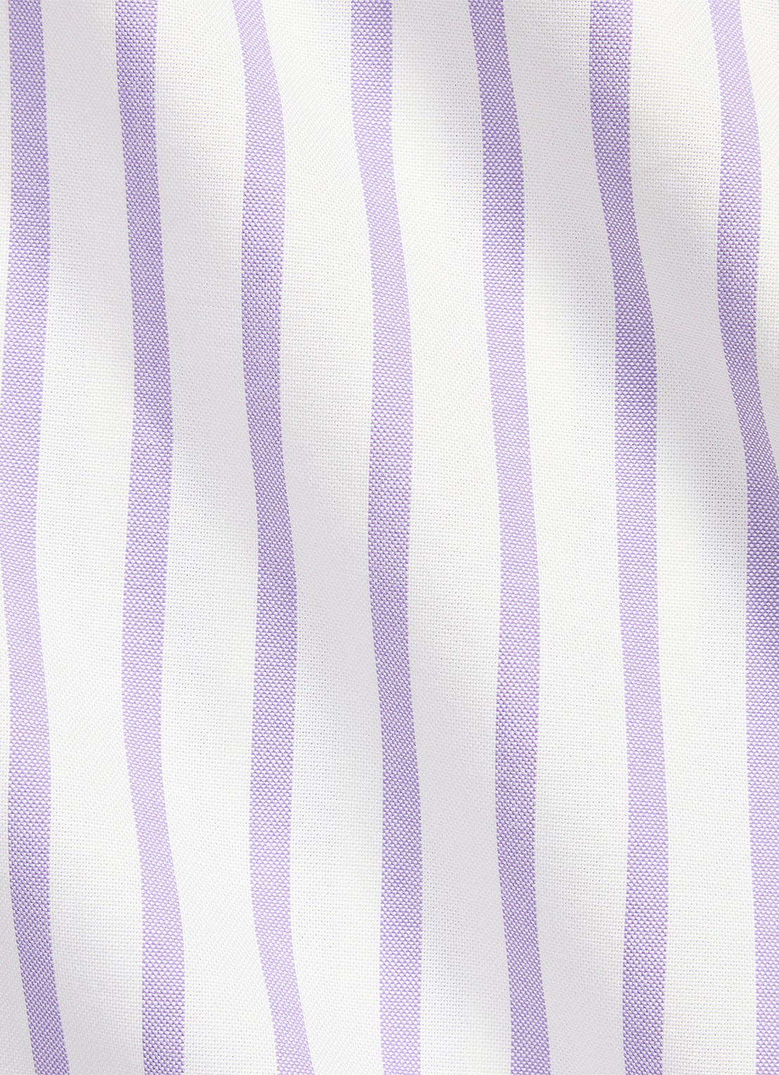 Ralph Lauren Custom fit Oxford overhemd met streepprint - detail 2 thistle white / paars