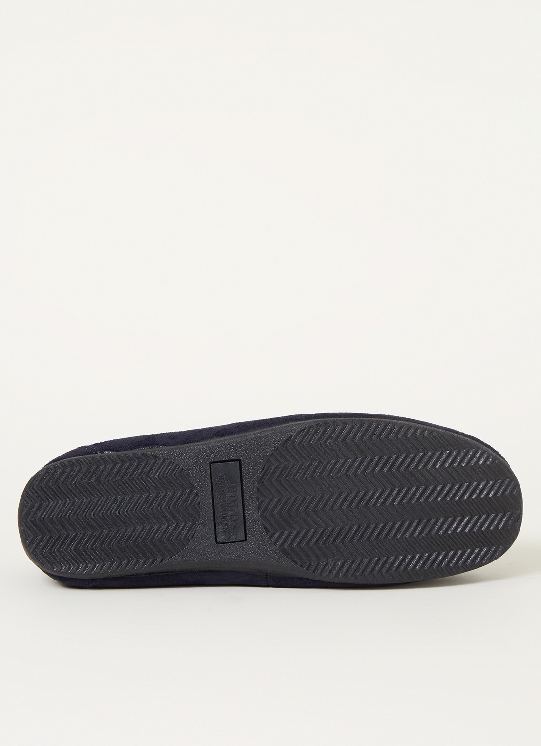 Ralph Lauren Declan pantoffel met logoborduring  - detail 4 indigo
