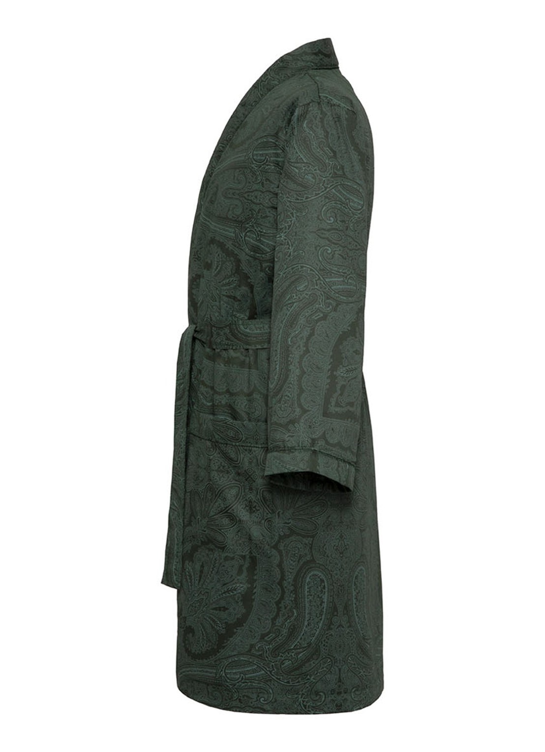 Ralph Lauren Doncaste kimono van katoen - detail groen