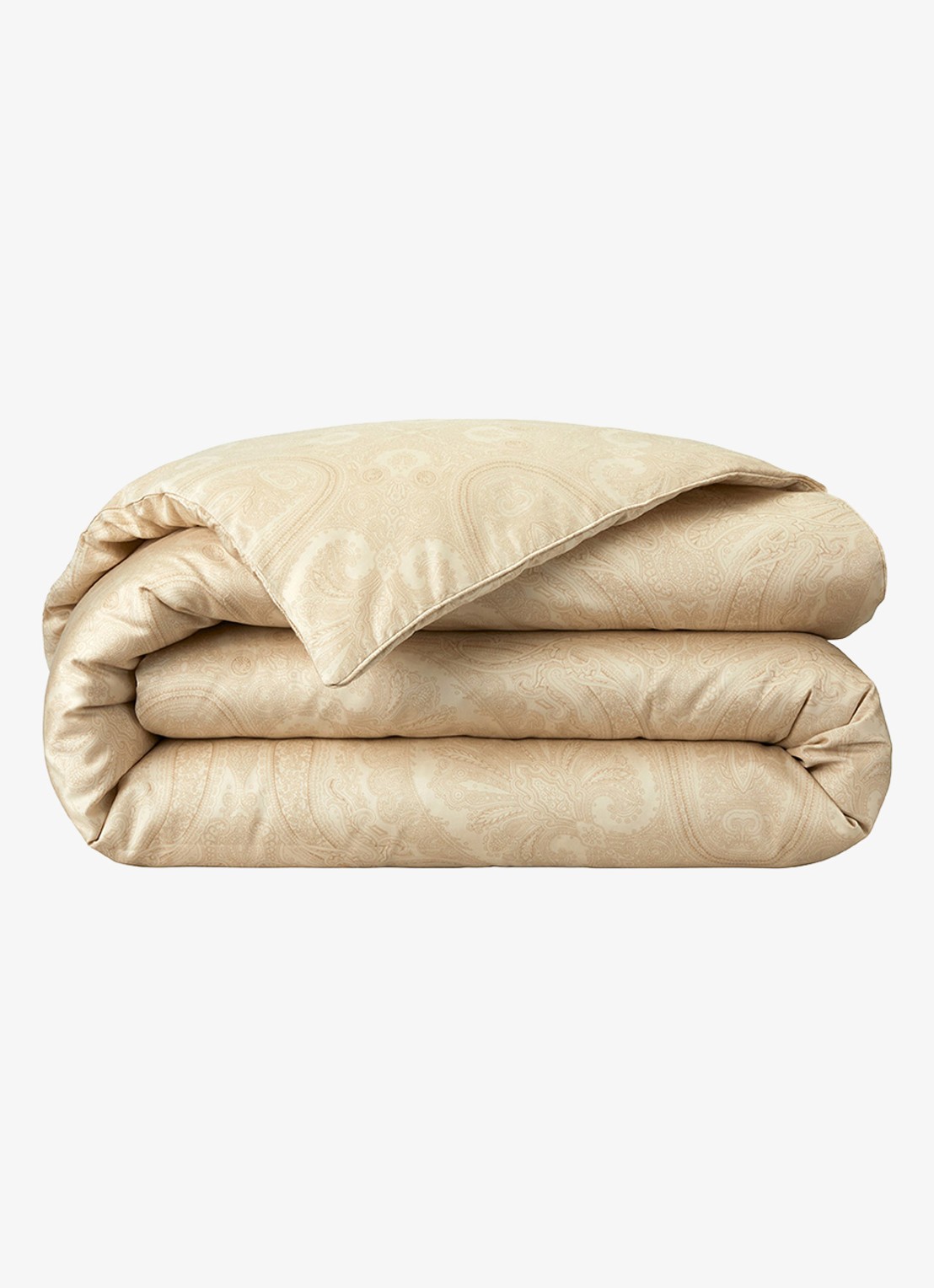 Ralph Lauren Doncaster dekbedovertrek van katoensatijn 120TC - exclusief kussenslopen - voorkant 4 beige