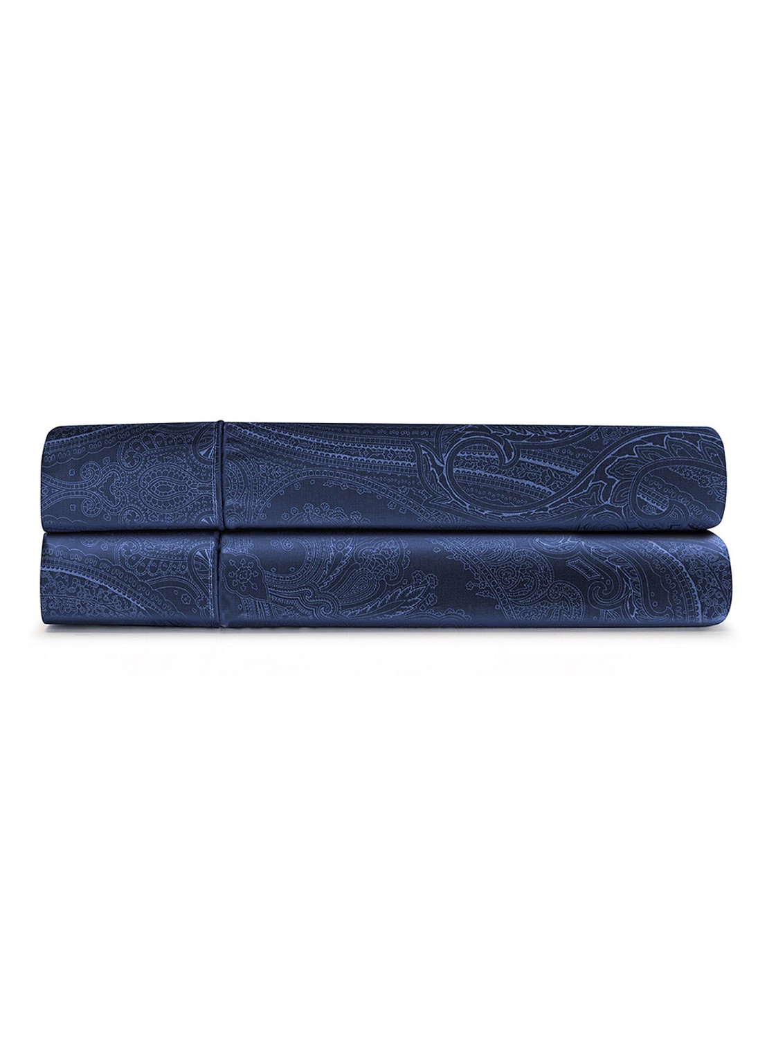 Ralph Lauren Doncaster laken van katoensatijn 120TC - voorkant donkerblauw