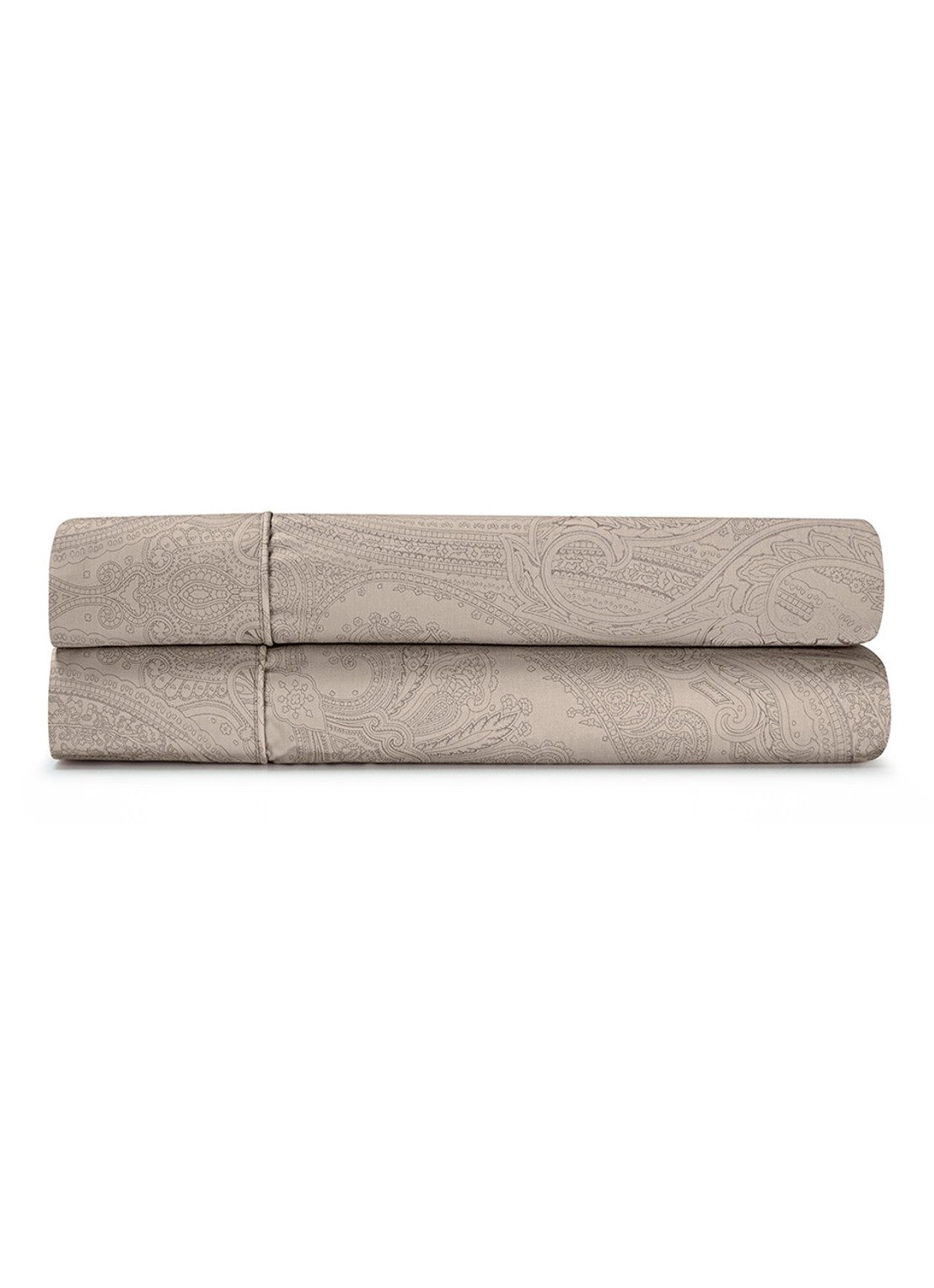 Ralph Lauren Doncaster laken van katoensatijn 120TC - voorkant zand