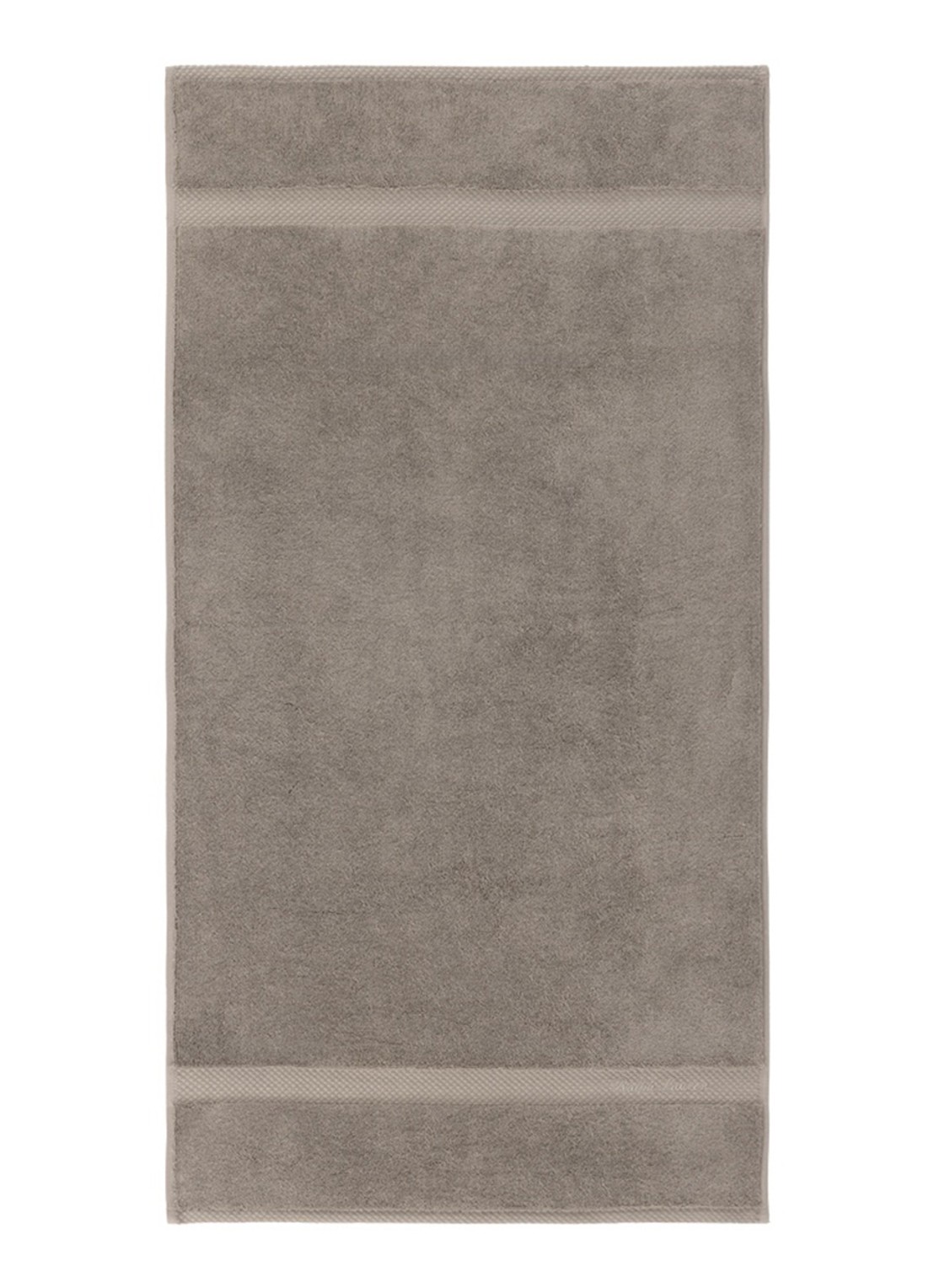 Ralph Lauren Dulaney badhanddoek - 50 x 100 cm - voorkant 2 grijs