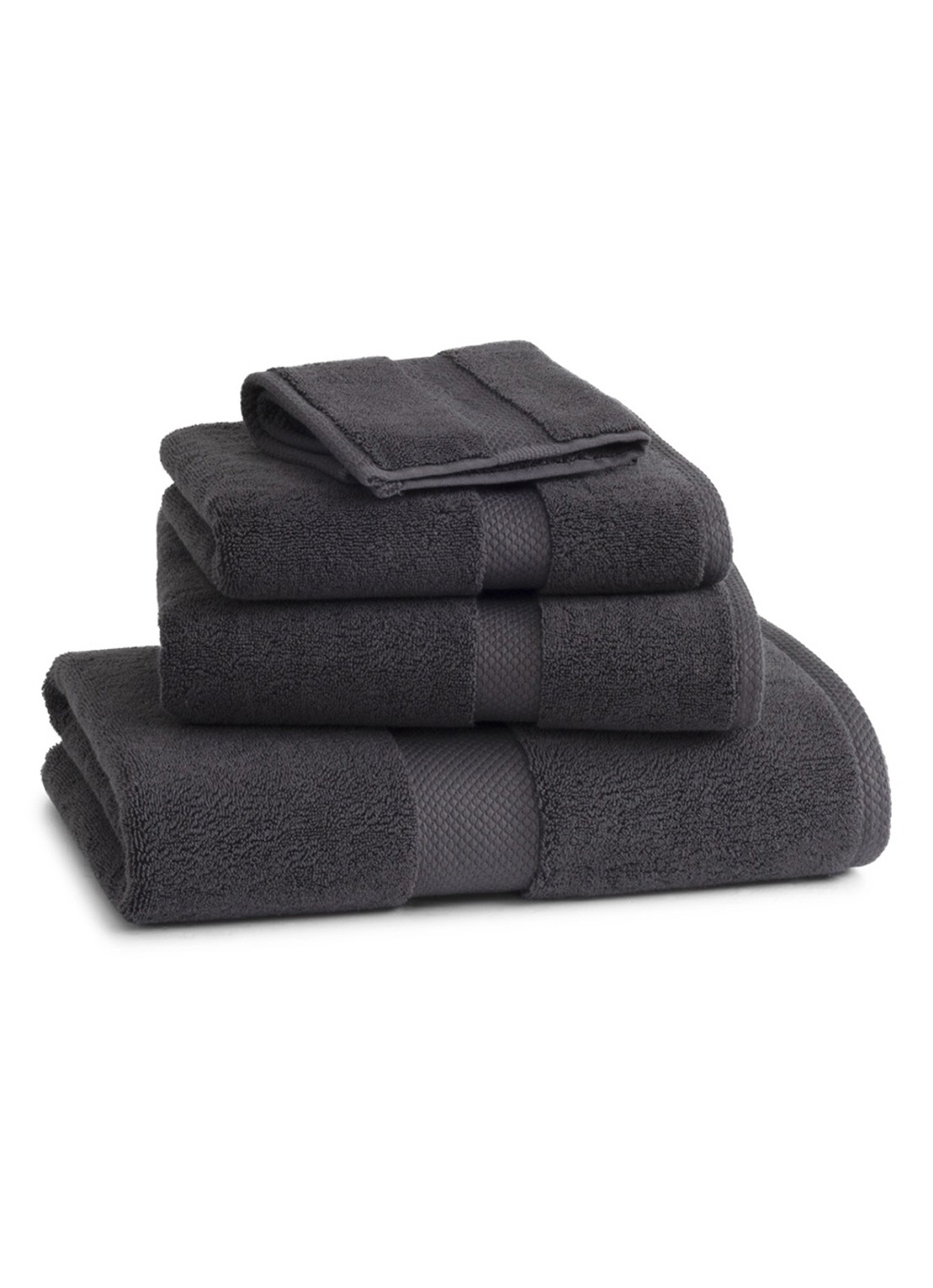 Ralph Lauren Dulaney badhanddoek - 50 x 100 cm - detail 3 antraciet