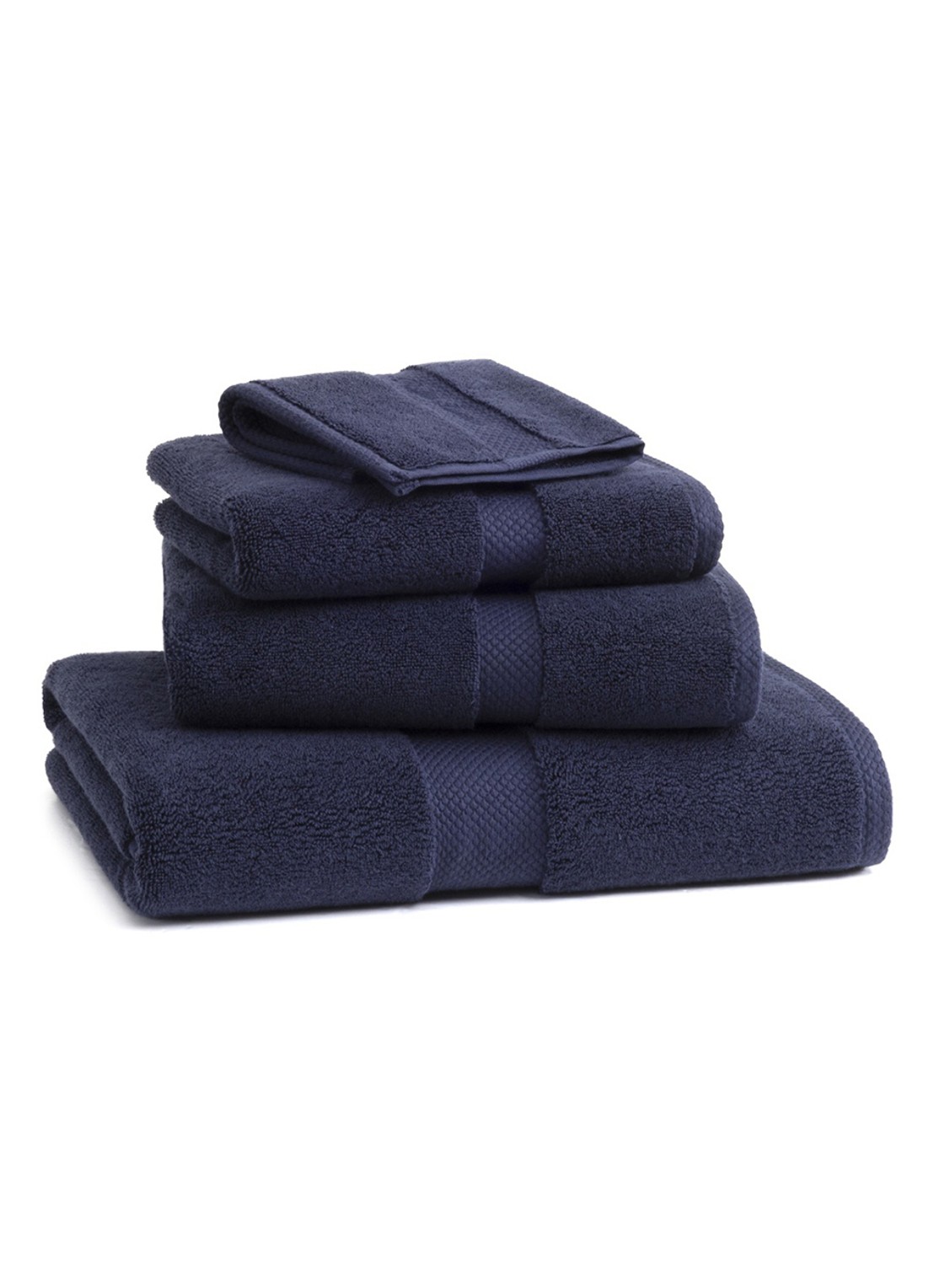 Ralph Lauren Dulaney badhanddoek - 50 x 100 cm - detail 3 donkerblauw