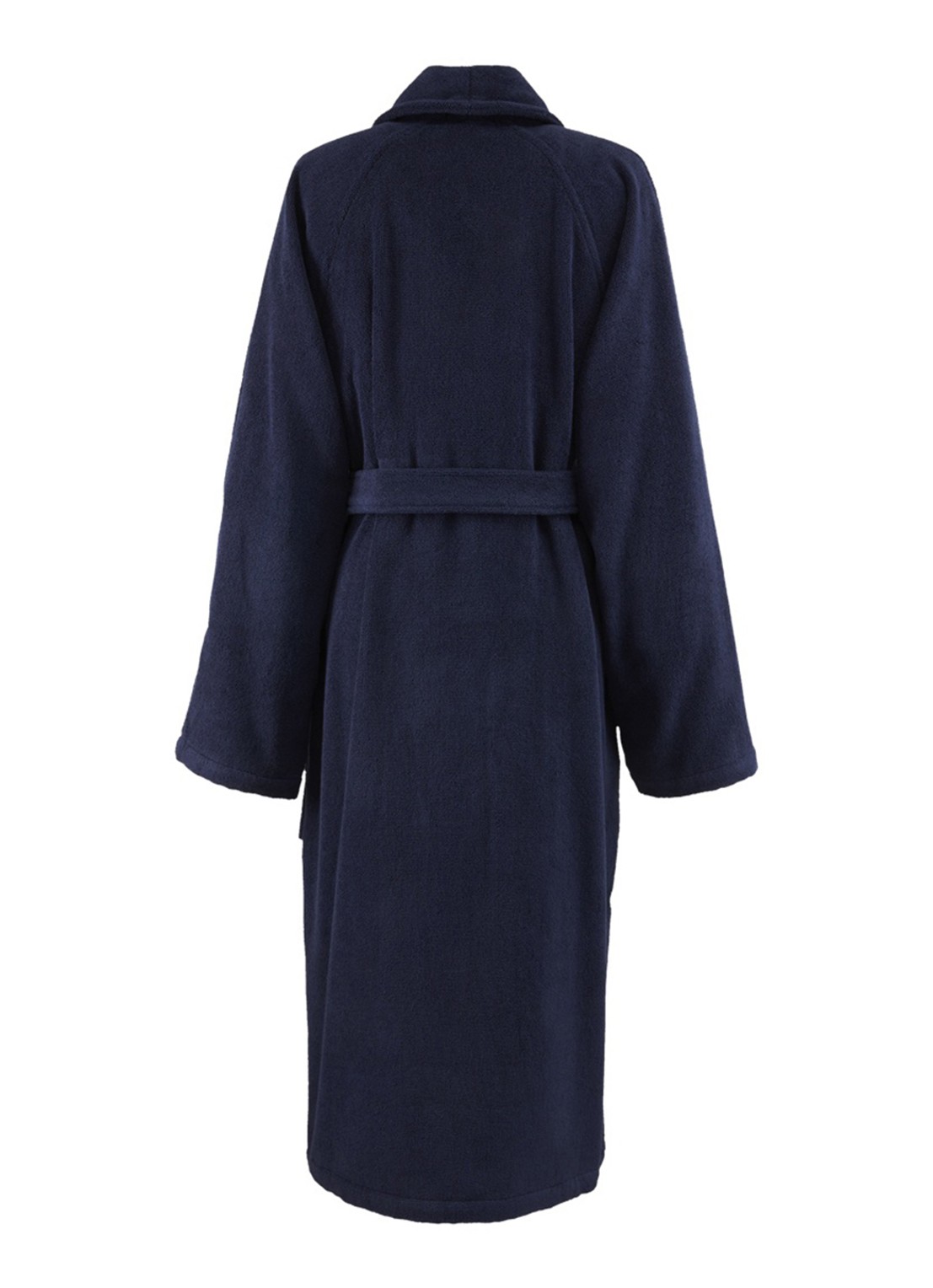 Ralph Lauren Dulaney badjas met opgestikte zakken - unisex - achterkant 3 donkerblauw