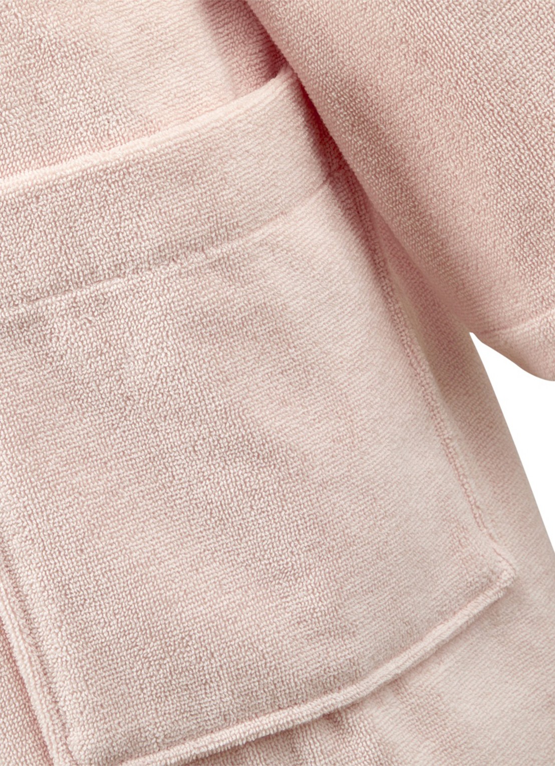 Ralph Lauren Dulaney badjas met opgestikte zakken - unisex - detail 4 lichtroze
