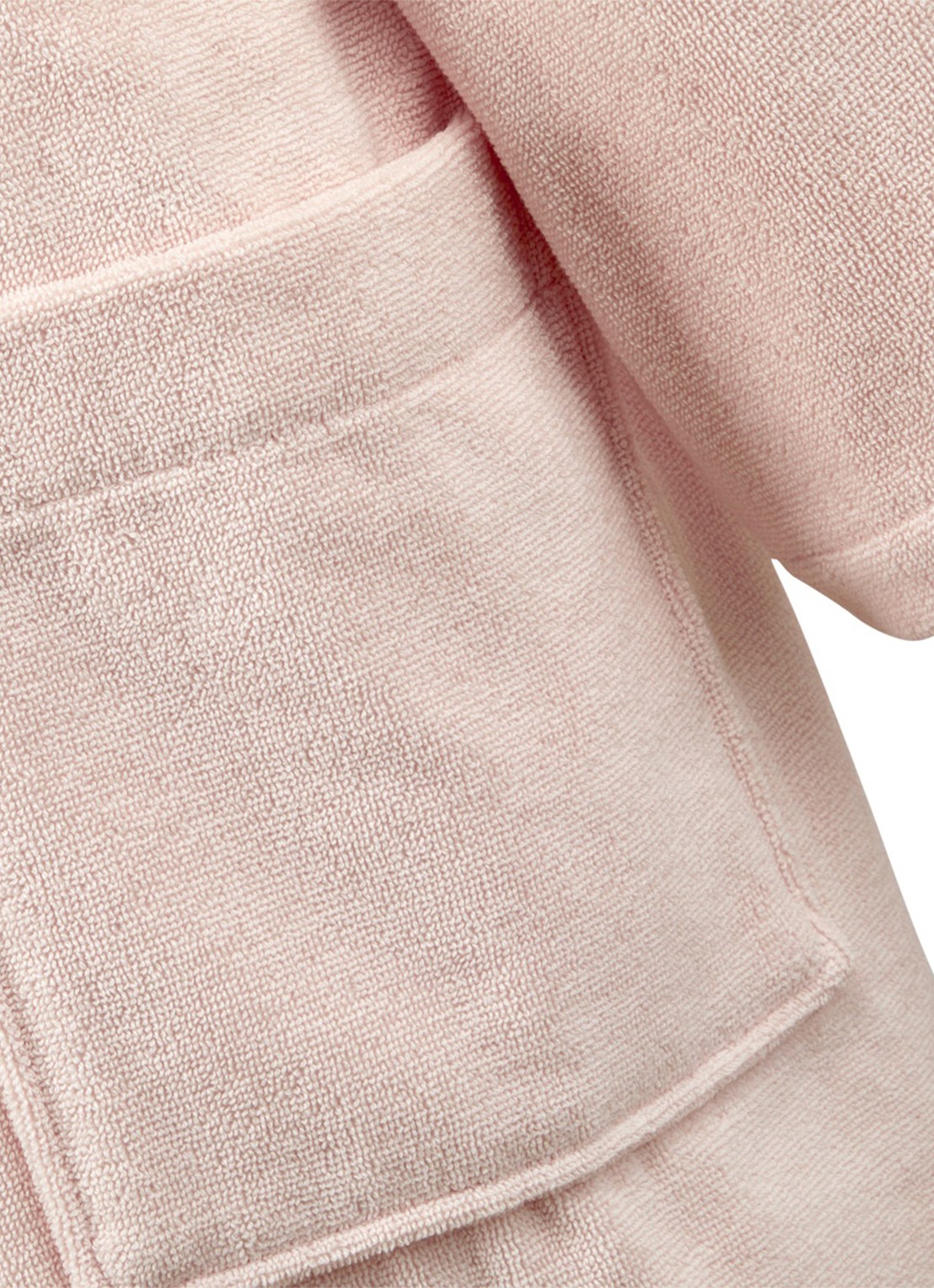 Ralph Lauren Dulaney badjas met opgestikte zakken - unisex - detail 5 lichtroze
