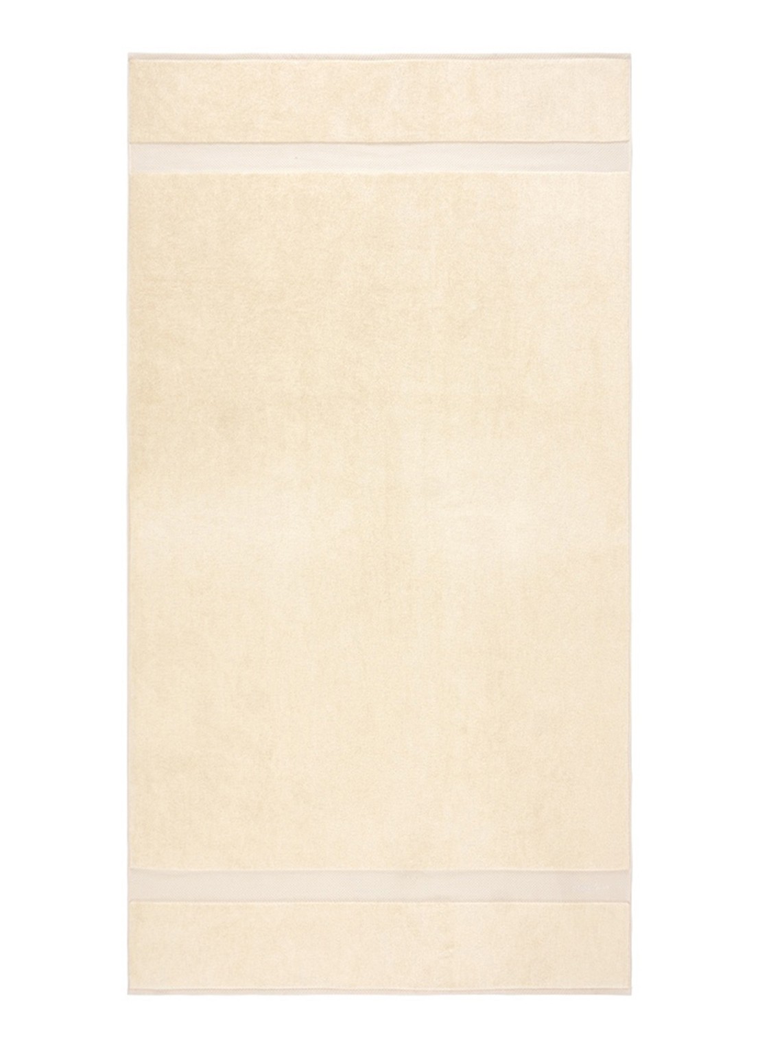 Ralph Lauren Dulaney badlaken - 100 x 183 cm - voorkant creme