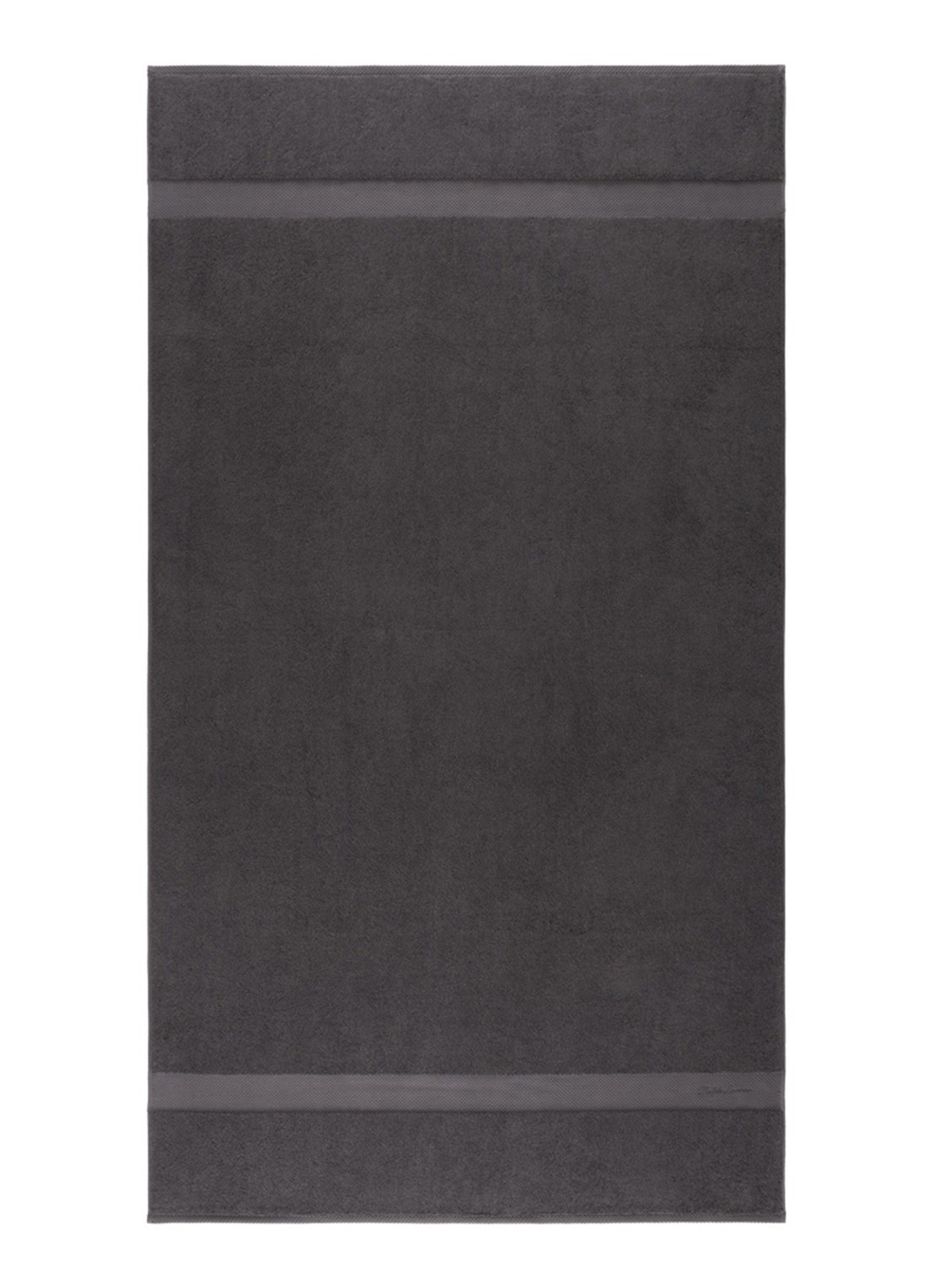 Ralph Lauren Dulaney badlaken - 100 x 183 cm - voorkant 2 antraciet