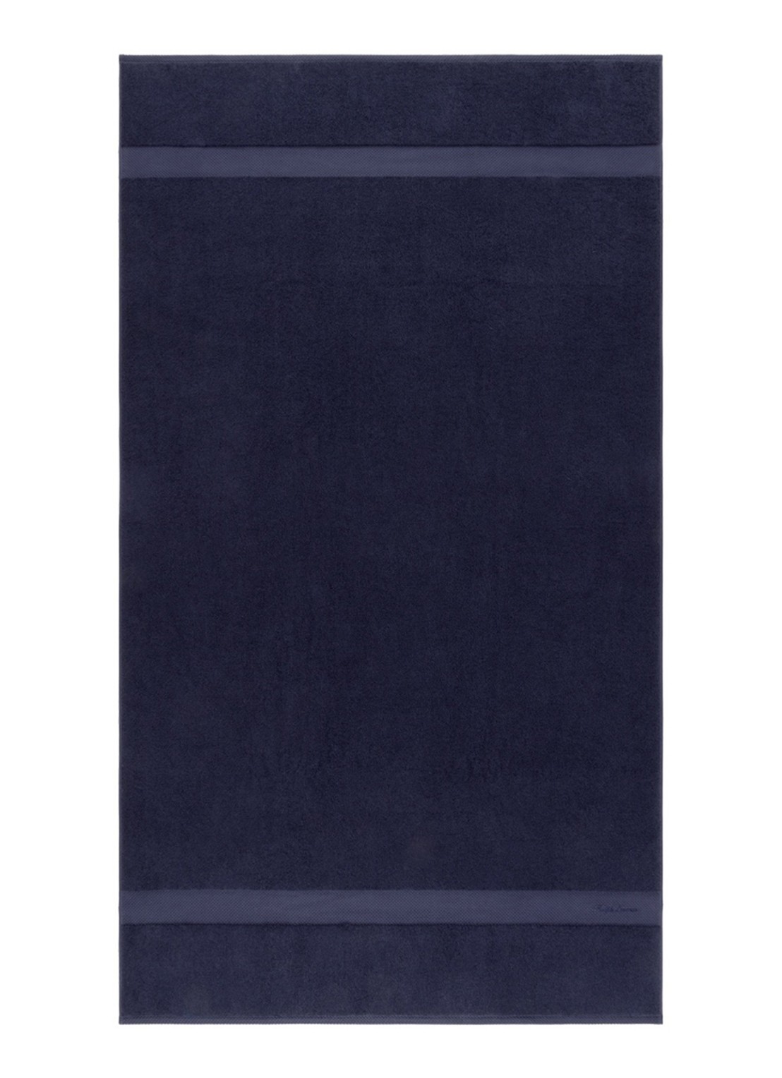 Ralph Lauren Dulaney badlaken - 100 x 183 cm - voorkant 3 donkerblauw