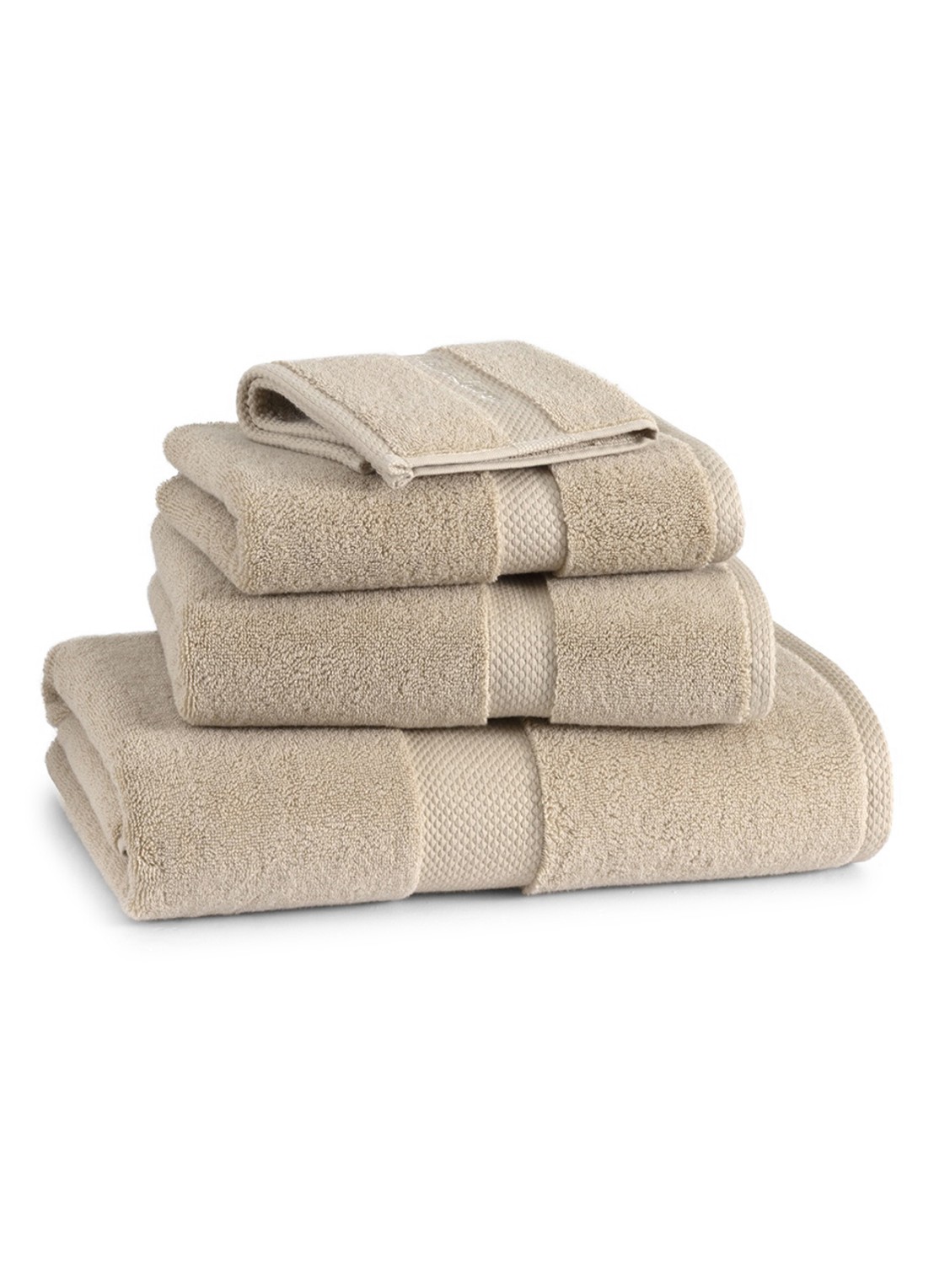 Ralph Lauren Dulaney badlaken - 75 x 137 cm - detail beige