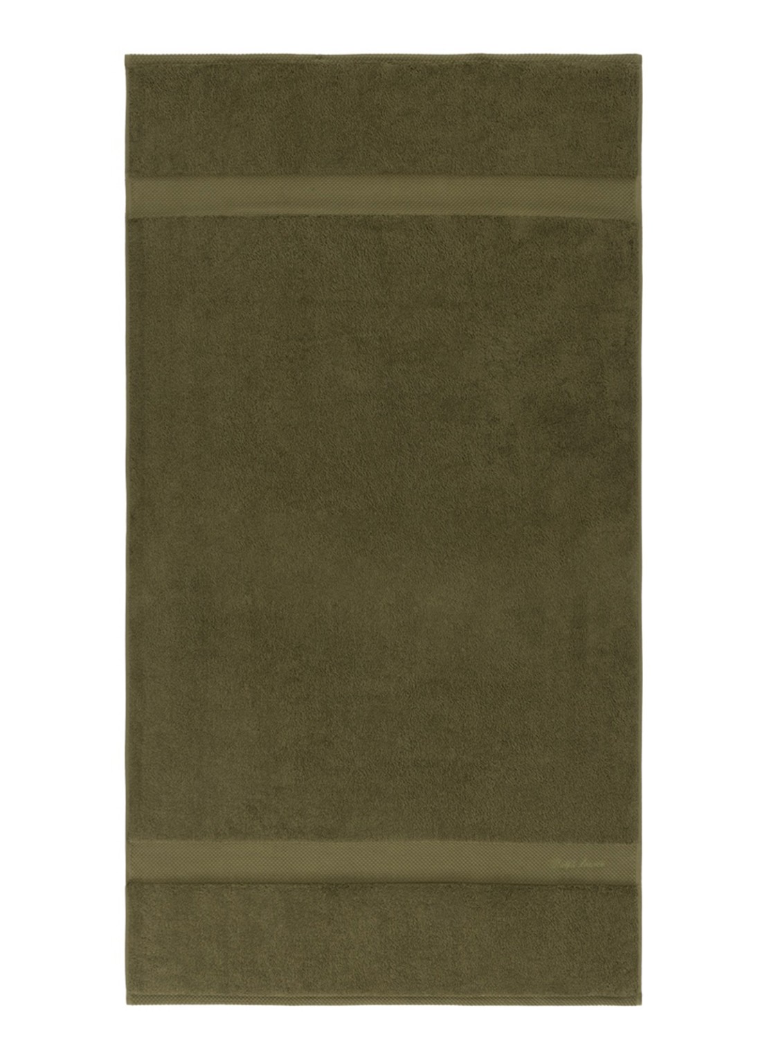 Ralph Lauren Dulaney badlaken - 75 x 137 cm - voorkant 2 olijfgroen