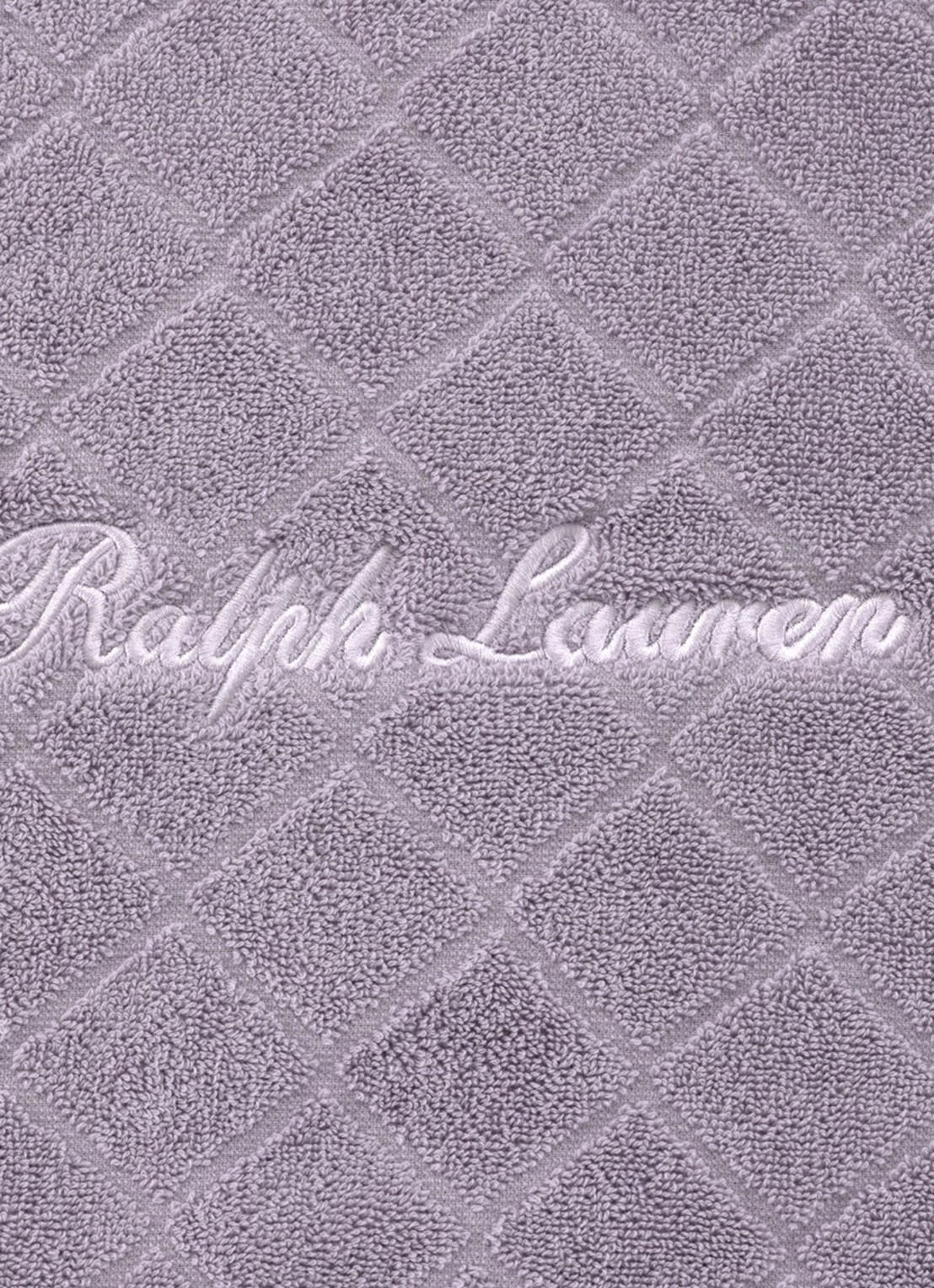 Ralph Lauren Dulaney badmat 50 x 80 cm - detail lila