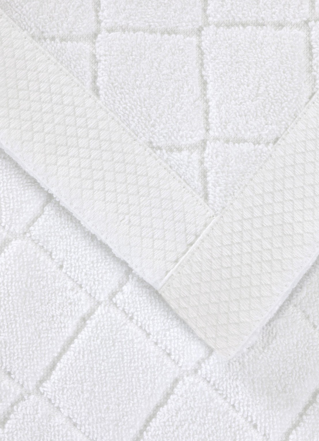Ralph Lauren Dulaney badmat 50 x 80 cm - achterkant wit