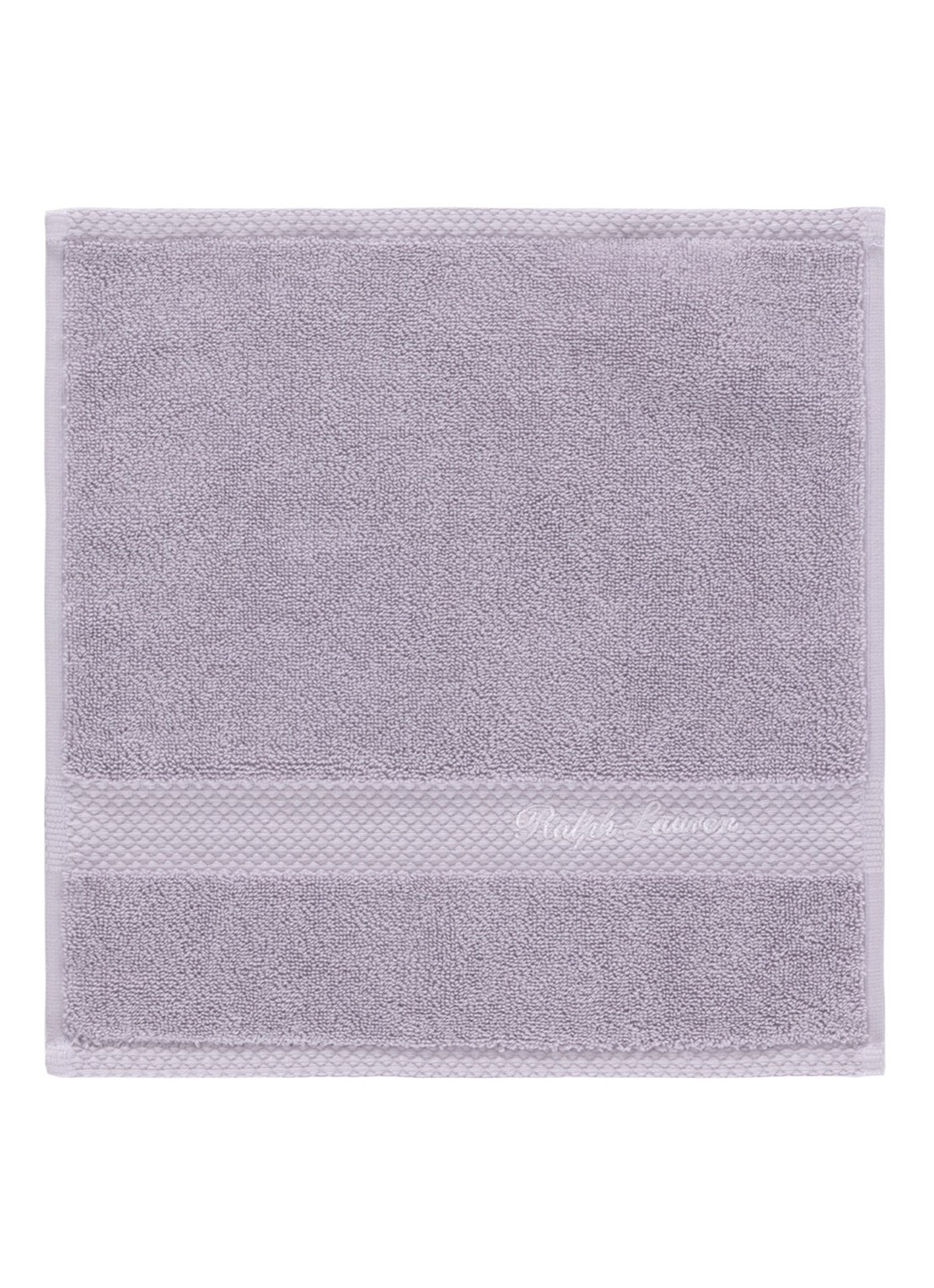 Ralph Lauren Dulaney gastendoek - 30 x 30 cm - voorkant 2 lila