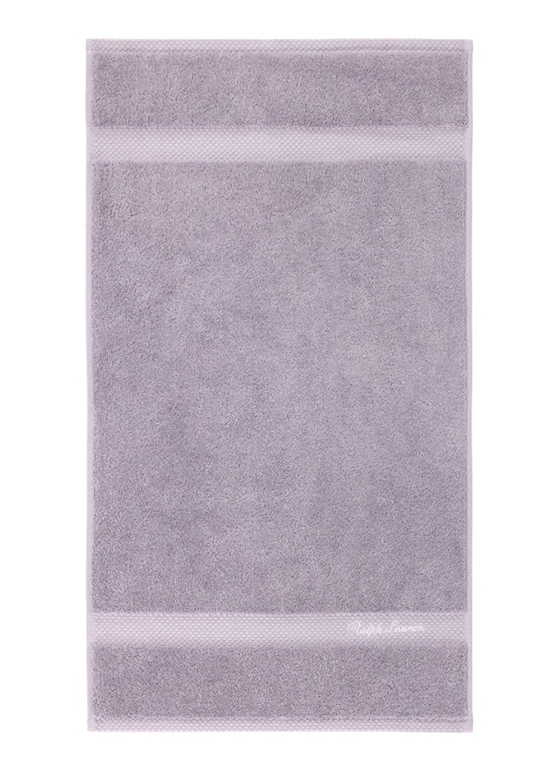 Ralph Lauren Dulaney gastendoek - 42 x 70 cm - voorkant 3 lila