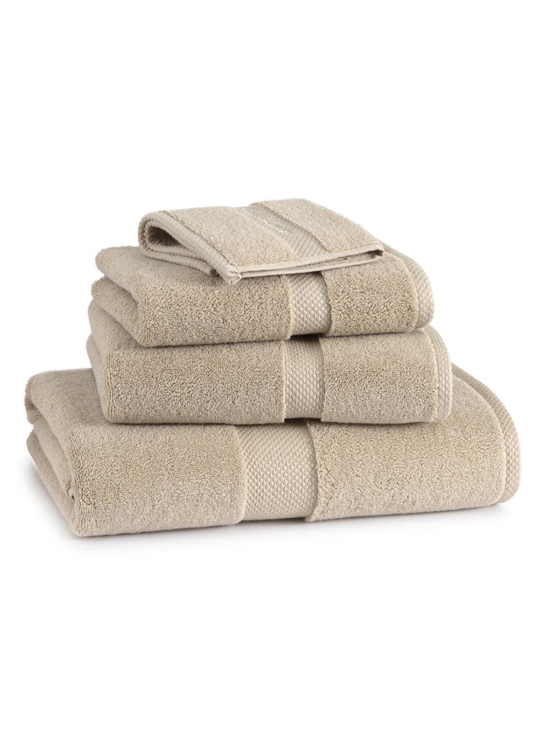 Ralph Lauren Dulaney gastendoek - 42 x 70 cm - detail 2 beige