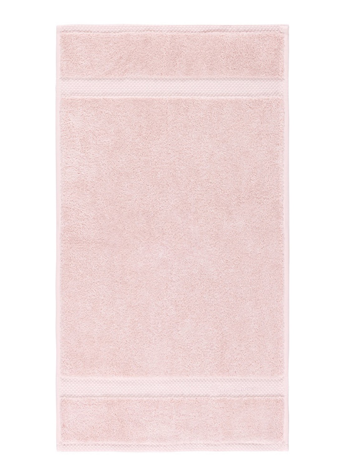 Ralph Lauren Dulaney gastendoek - 42 x 70 cm - voorkant 2 lichtroze