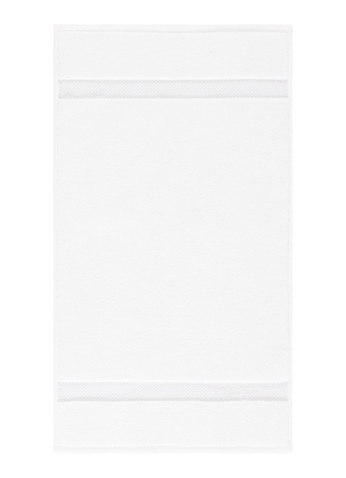 Ralph Lauren Dulaney gastendoek - 42 x 70 cm - voorkant 2 wit