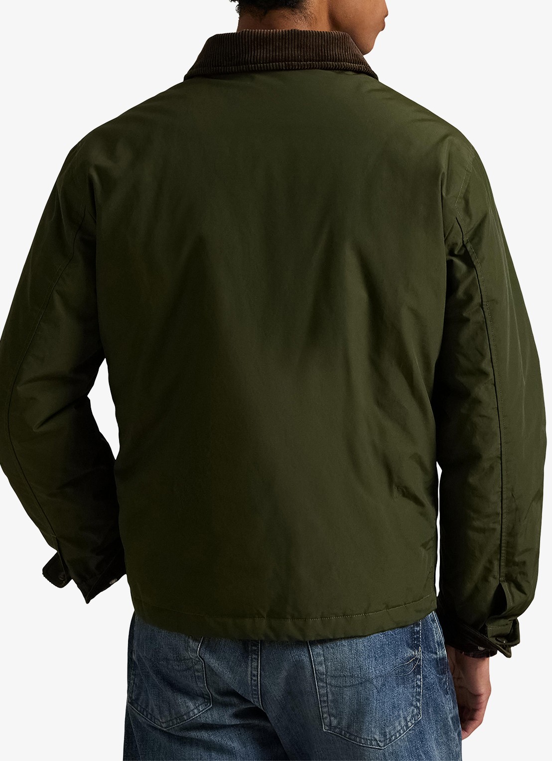 Ralph Lauren Elsdon jack met donsvulling - achterkant dark loden / donkergroen