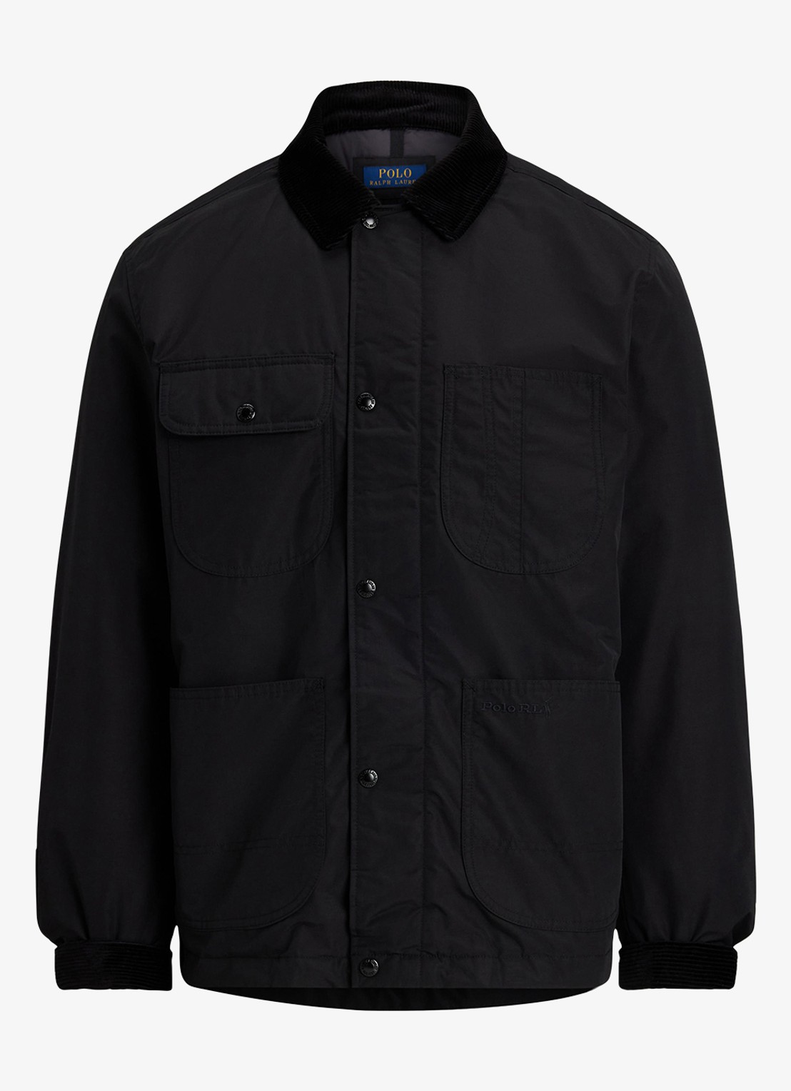 Ralph Lauren Elsdon jack met donsvulling - voorkant 3 polo black / zwart