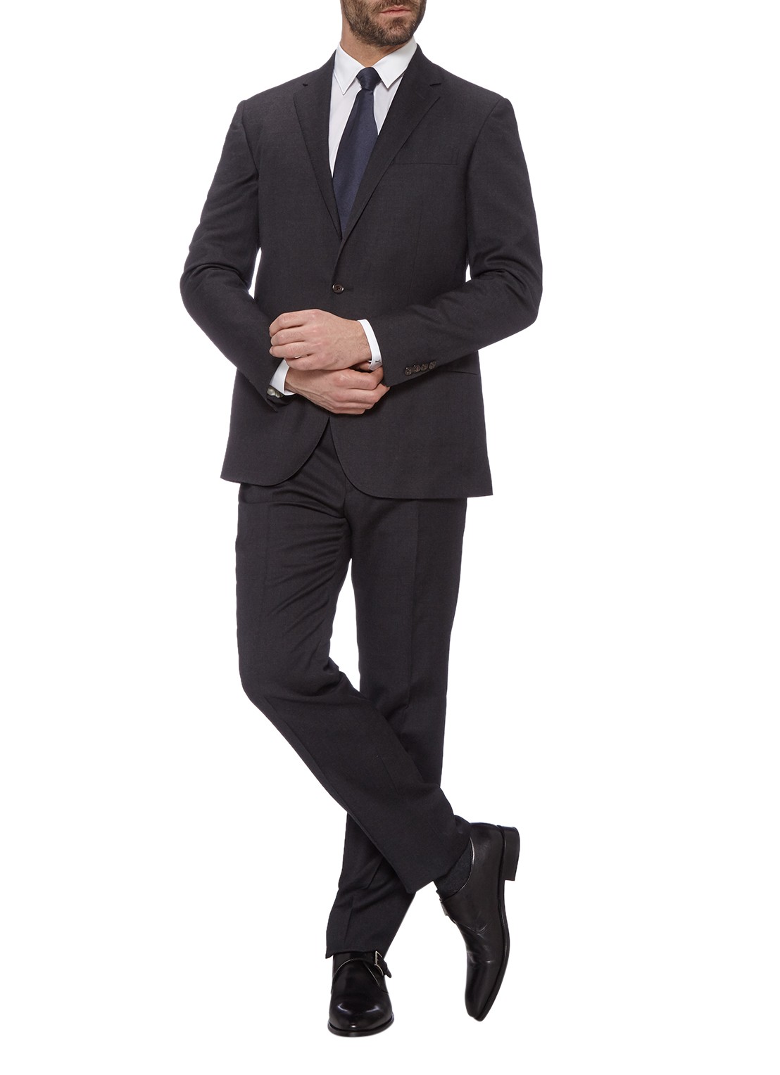 Ralph Lauren Estate custom fit pak  - voorkant 9 donkerblauw