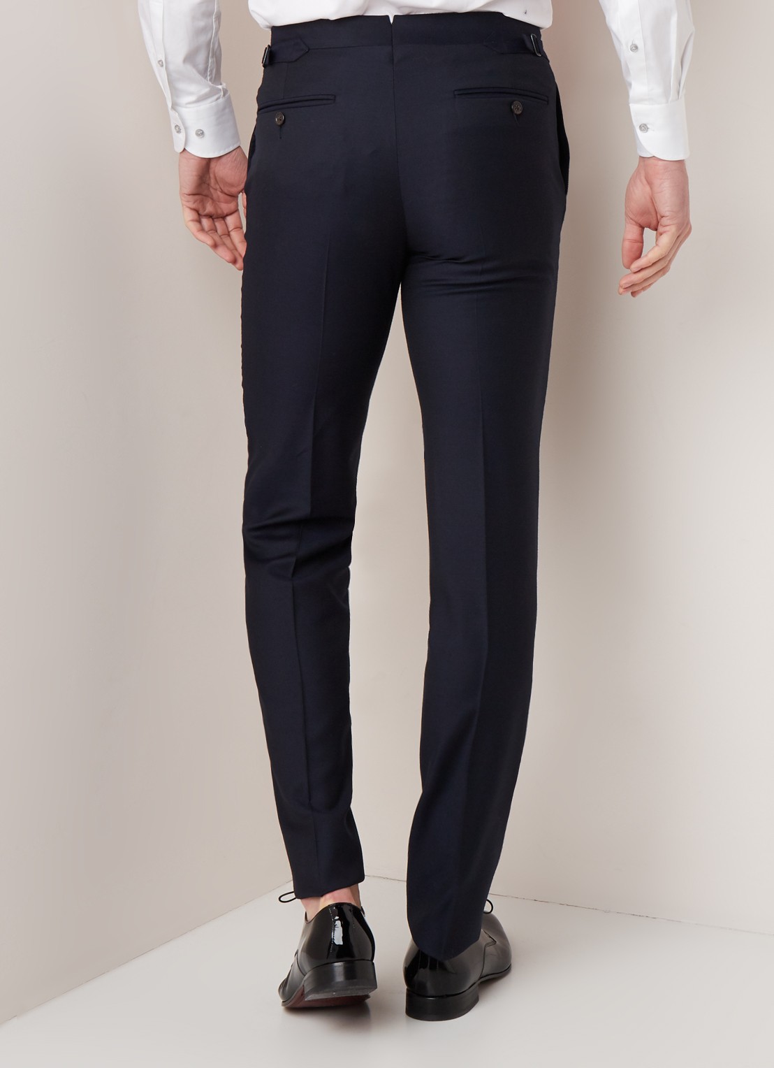 Ralph Lauren Estate custom fit pak  - detail 2 donkerblauw