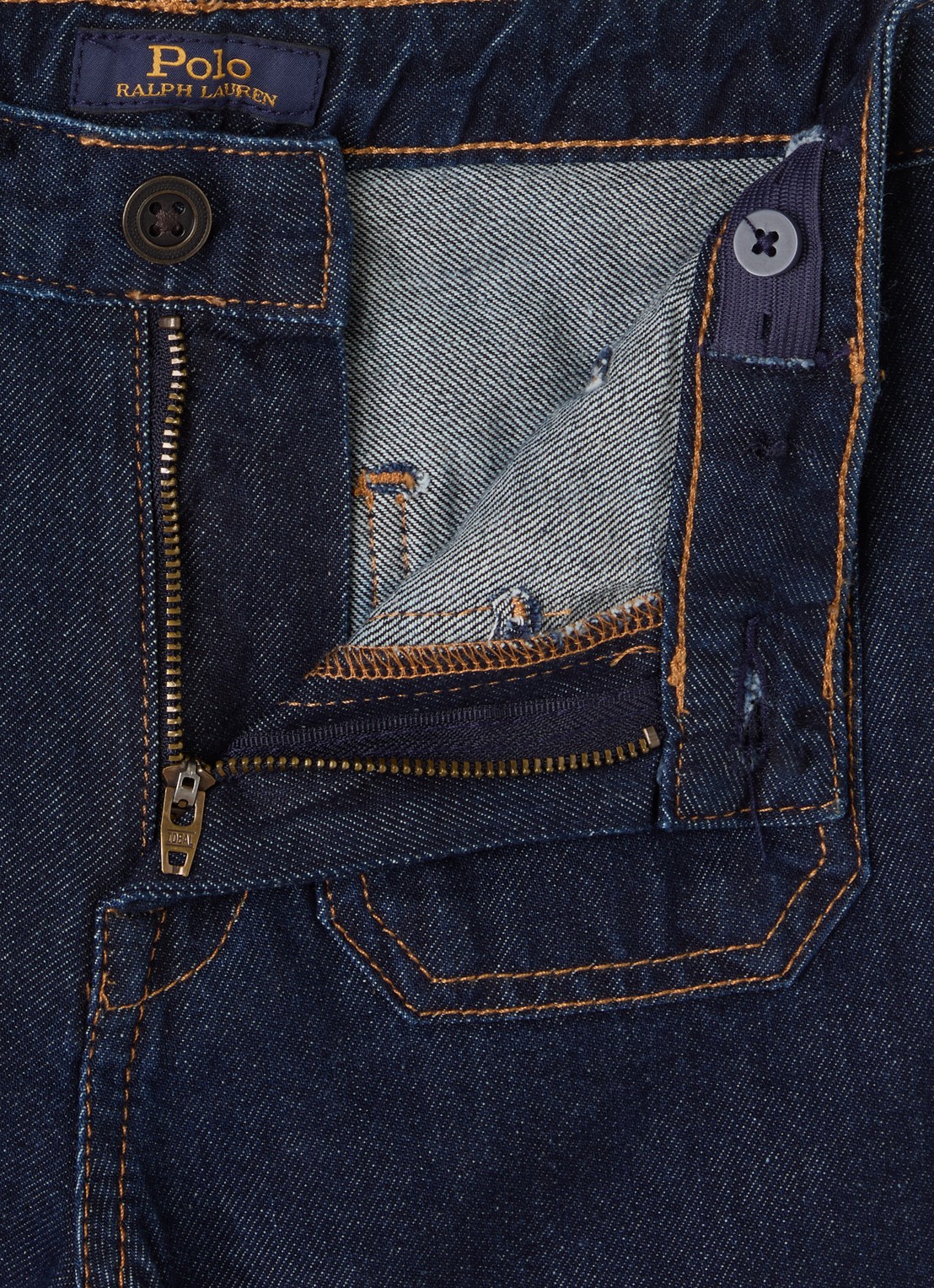 Ralph Lauren Flared jeans met donkere wassing - detail 3 indigo