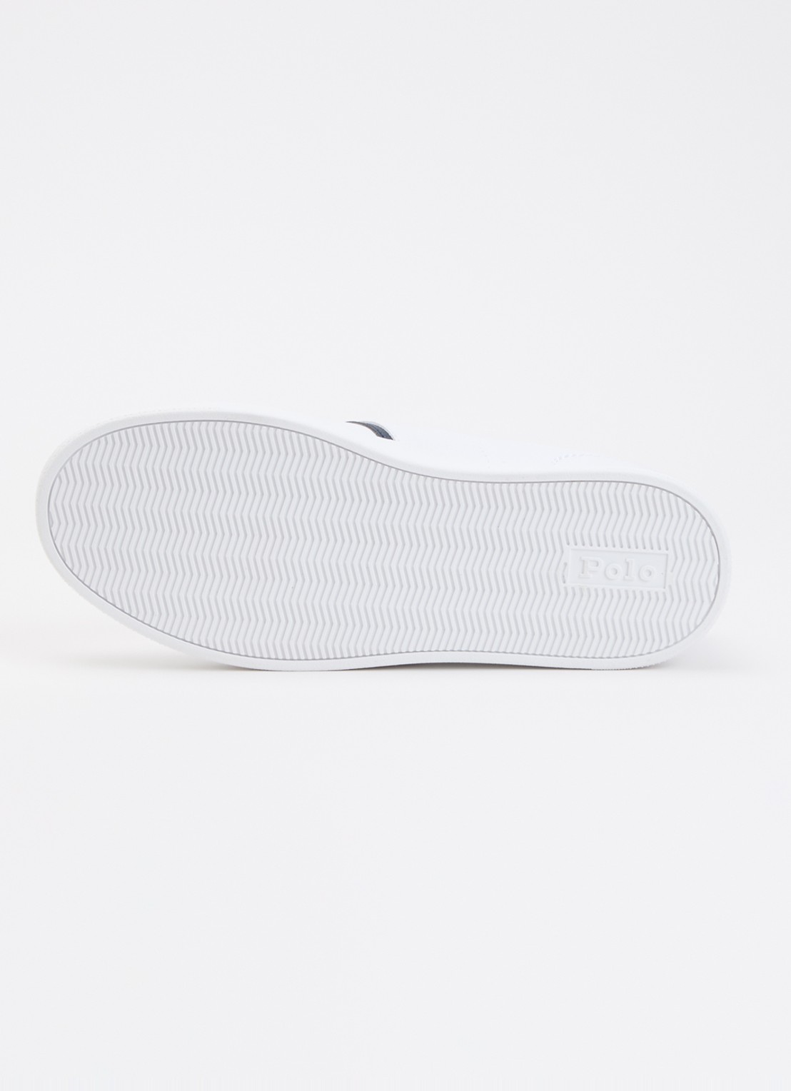 Ralph Lauren Frazier sneaker met logo - detail 2 wit