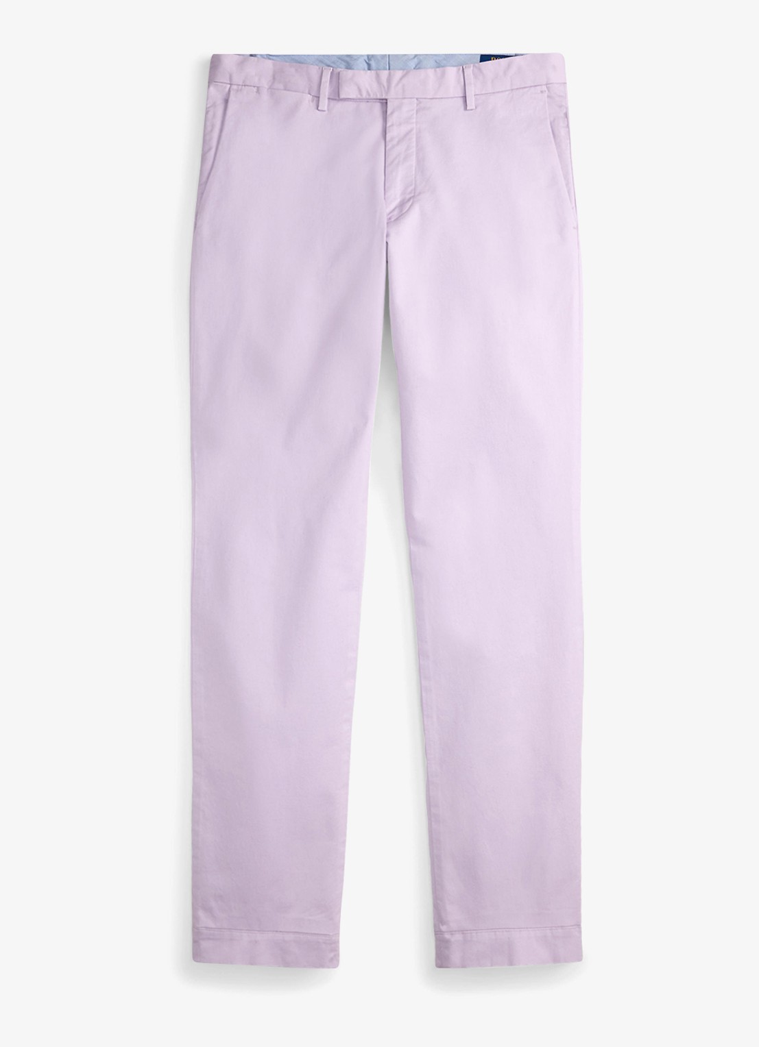 Ralph Lauren Greenwich slim fit chino met stretch - voorkant spring iris / paars