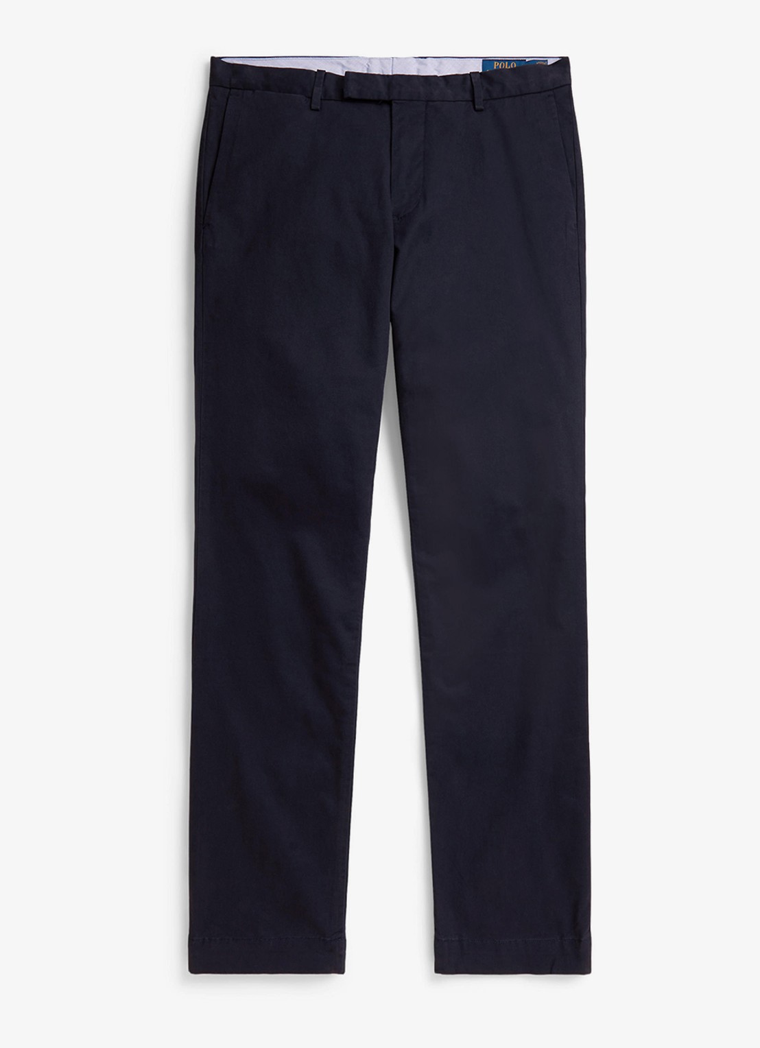 Ralph Lauren Greenwich slim fit chino met stretch - voorkant 2 aviator navy / donkerblauw