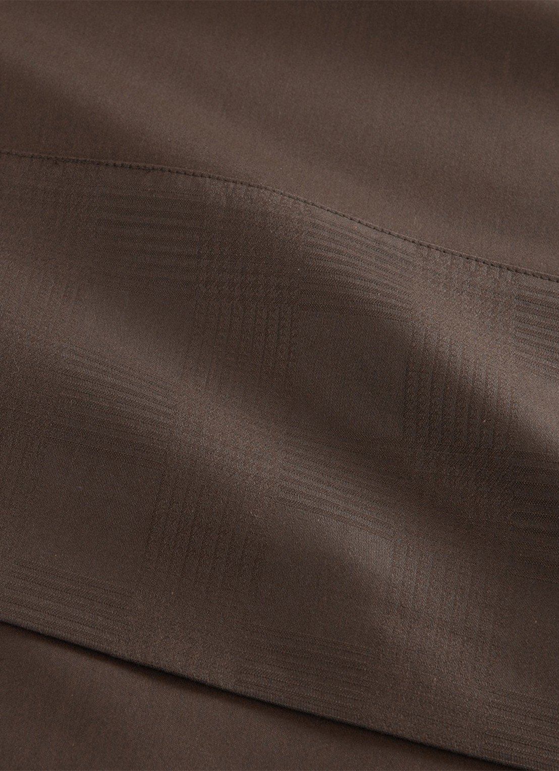 Ralph Lauren Hartleigh laken 120TC - detail chocoladebruin