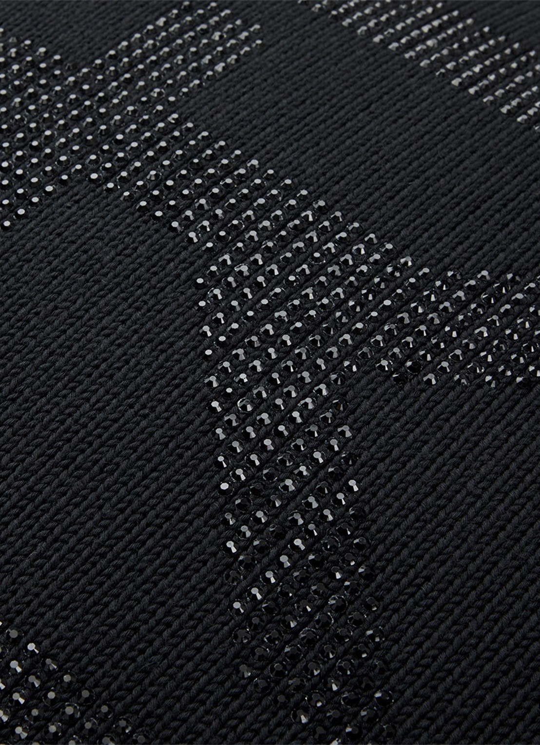 Ralph Lauren Hawthorn sierkussenhoes 50 x 50 cm - detail 3 zwart