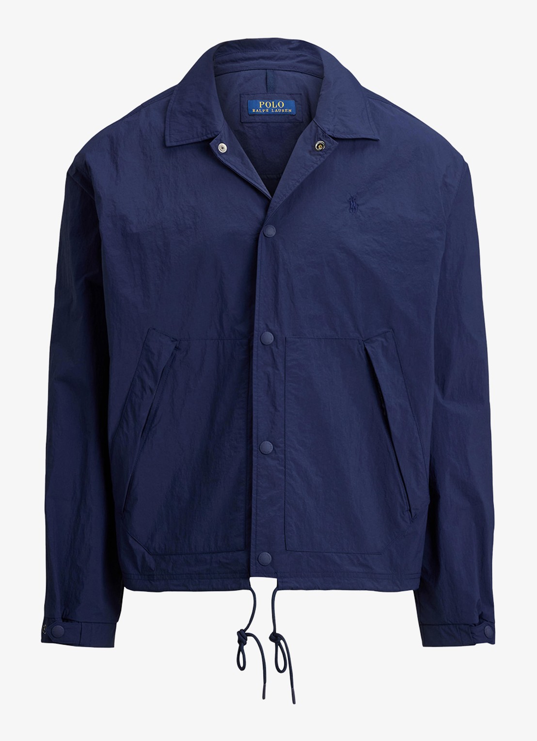 Ralph Lauren Hayford jack met ritszakken - voorkant donkerblauw