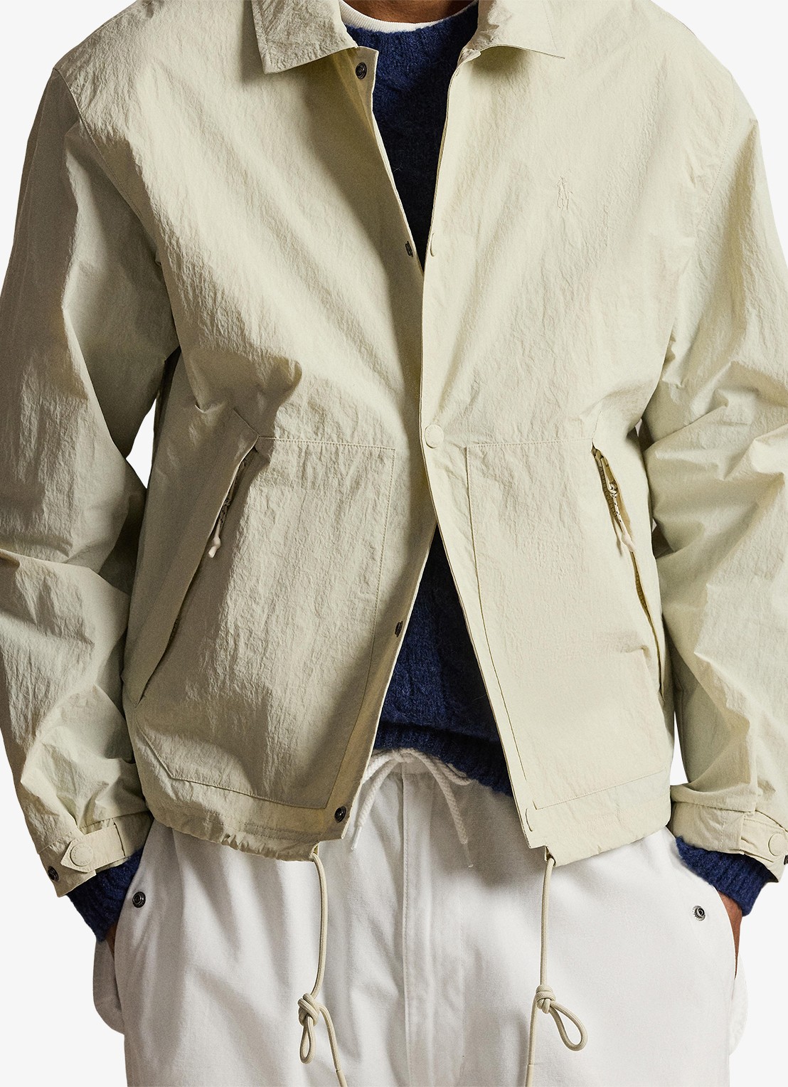 Ralph Lauren Hayford jack met ritszakken - detail 6 basic sand / zand