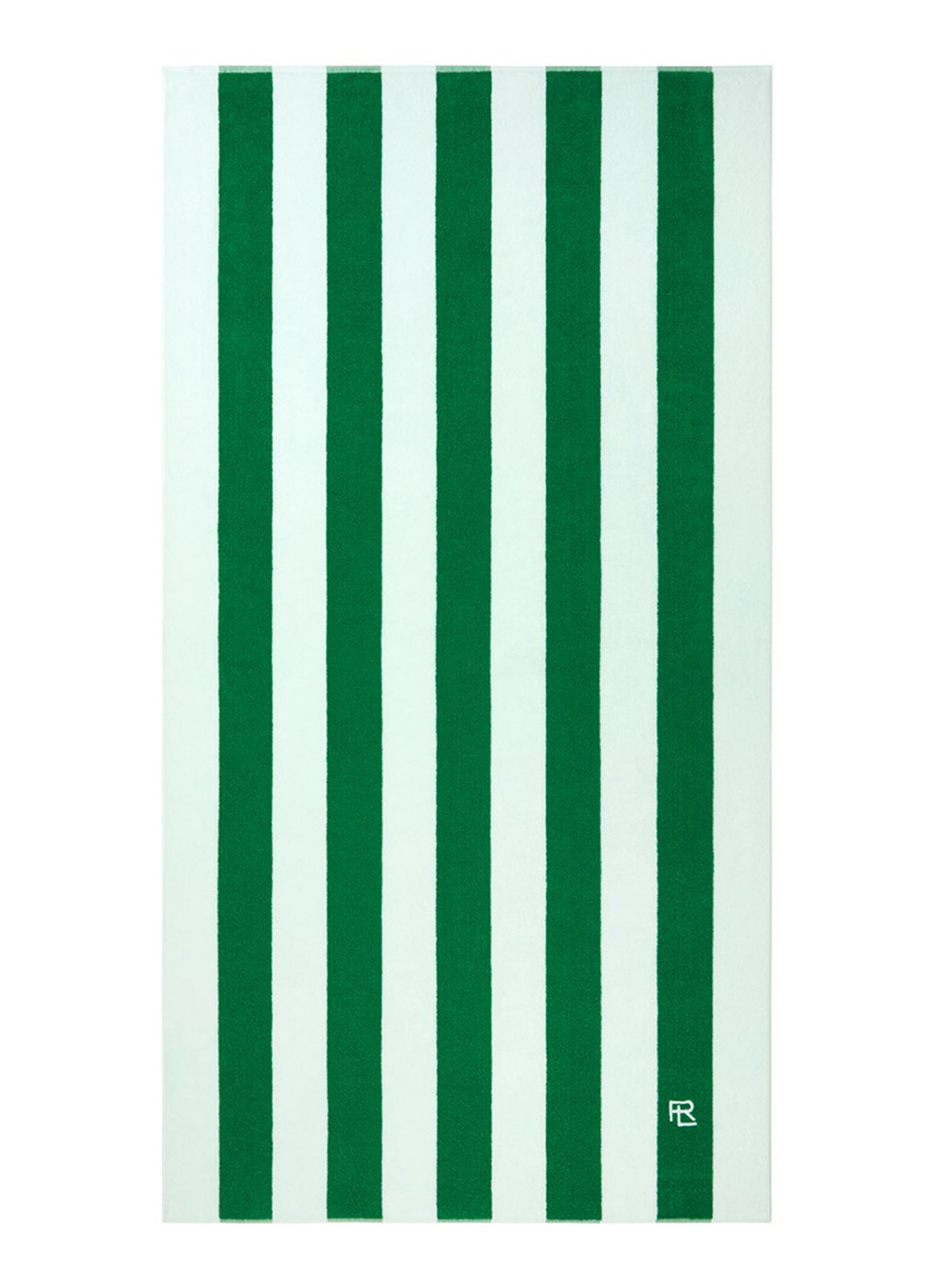 Ralph Lauren Henley badlaken 170 x 90 cm - voorkant groen