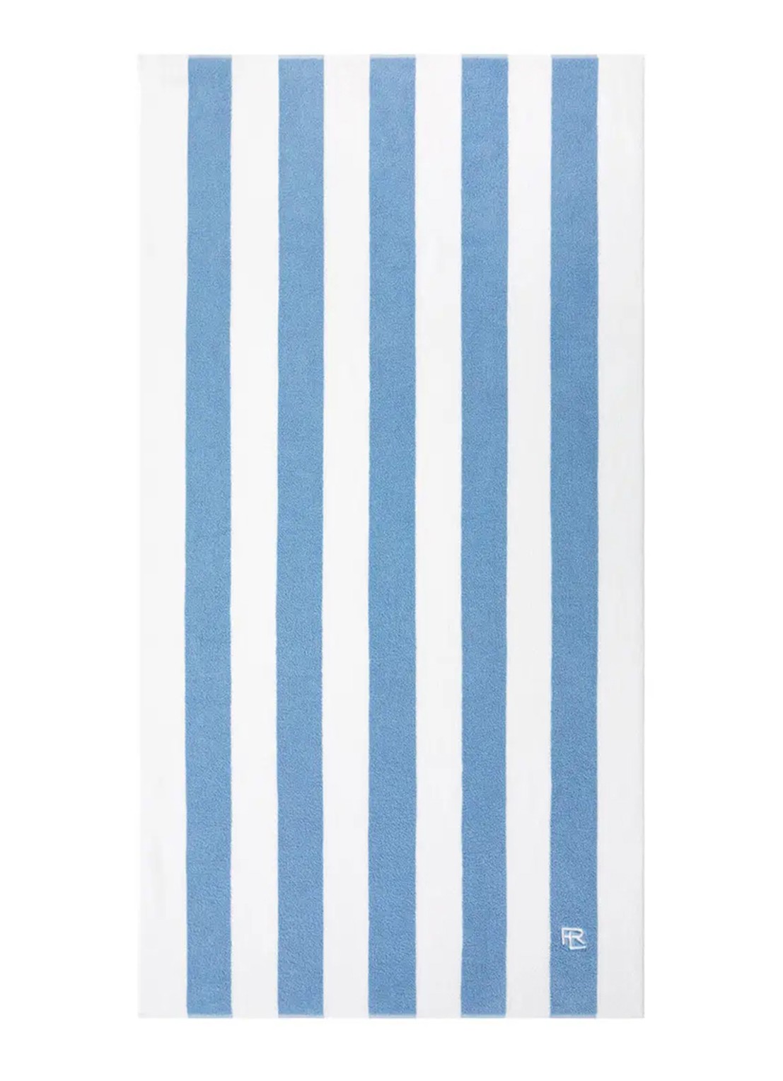 Ralph Lauren Henley badlaken 170 x 90 cm - voorkant 3 donkerblauw
