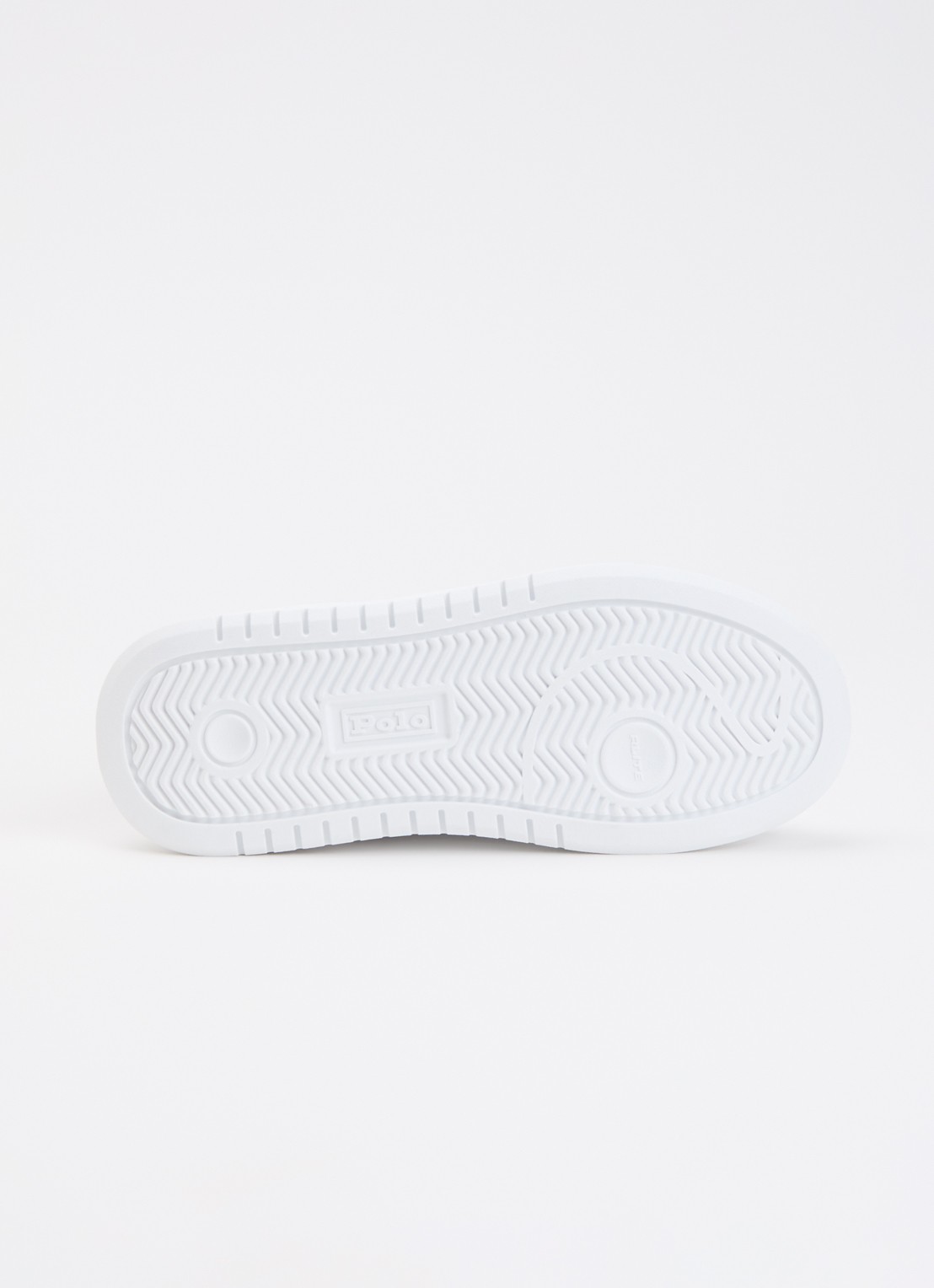 Ralph Lauren Heritage Court Super sneaker met logo - detail 4 wit